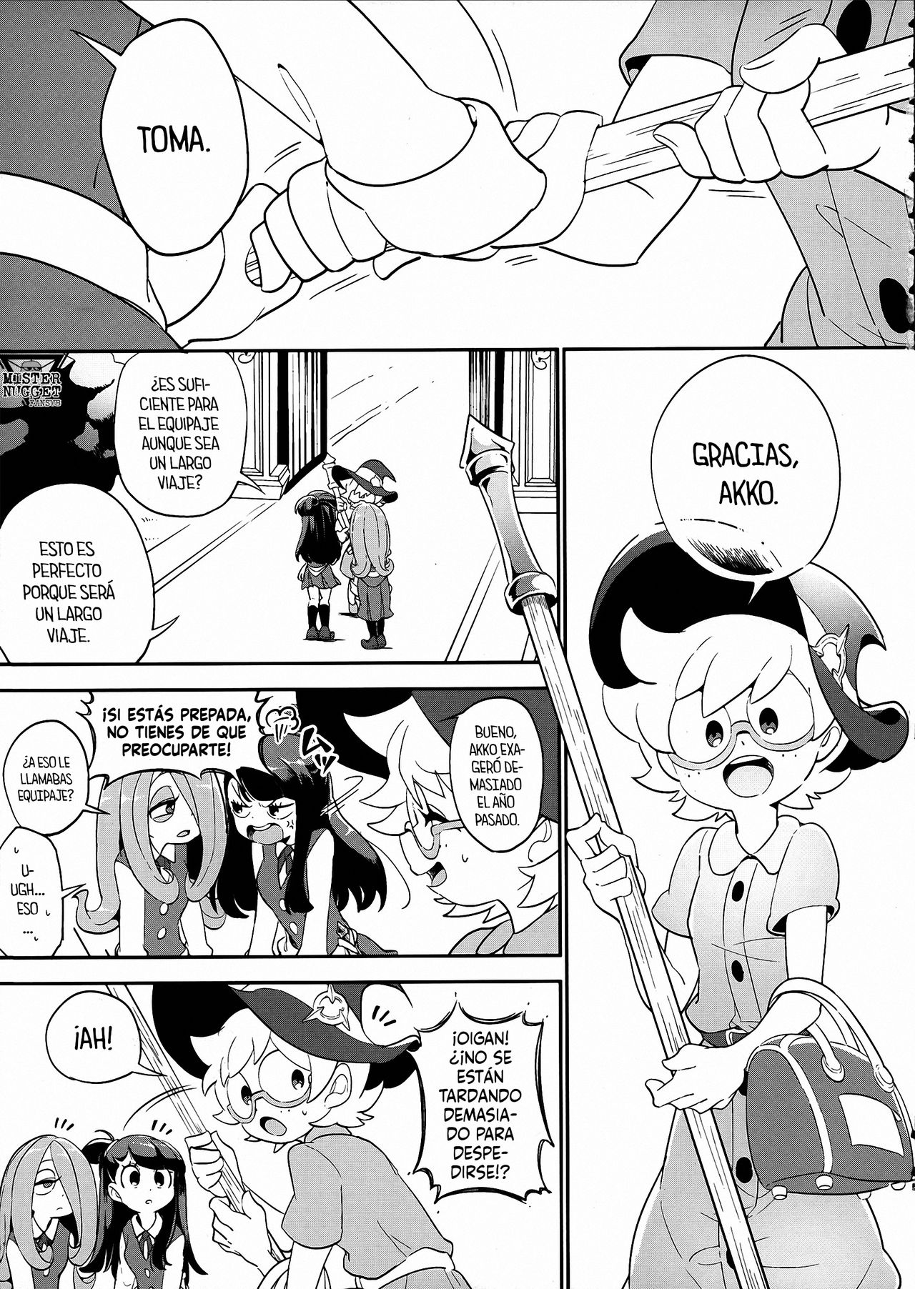 (C93) [TEBACO (tama)] Summer holiday, Again. (Little Witch Academia)  [Spanish] [Mister Nugget] image number 5
