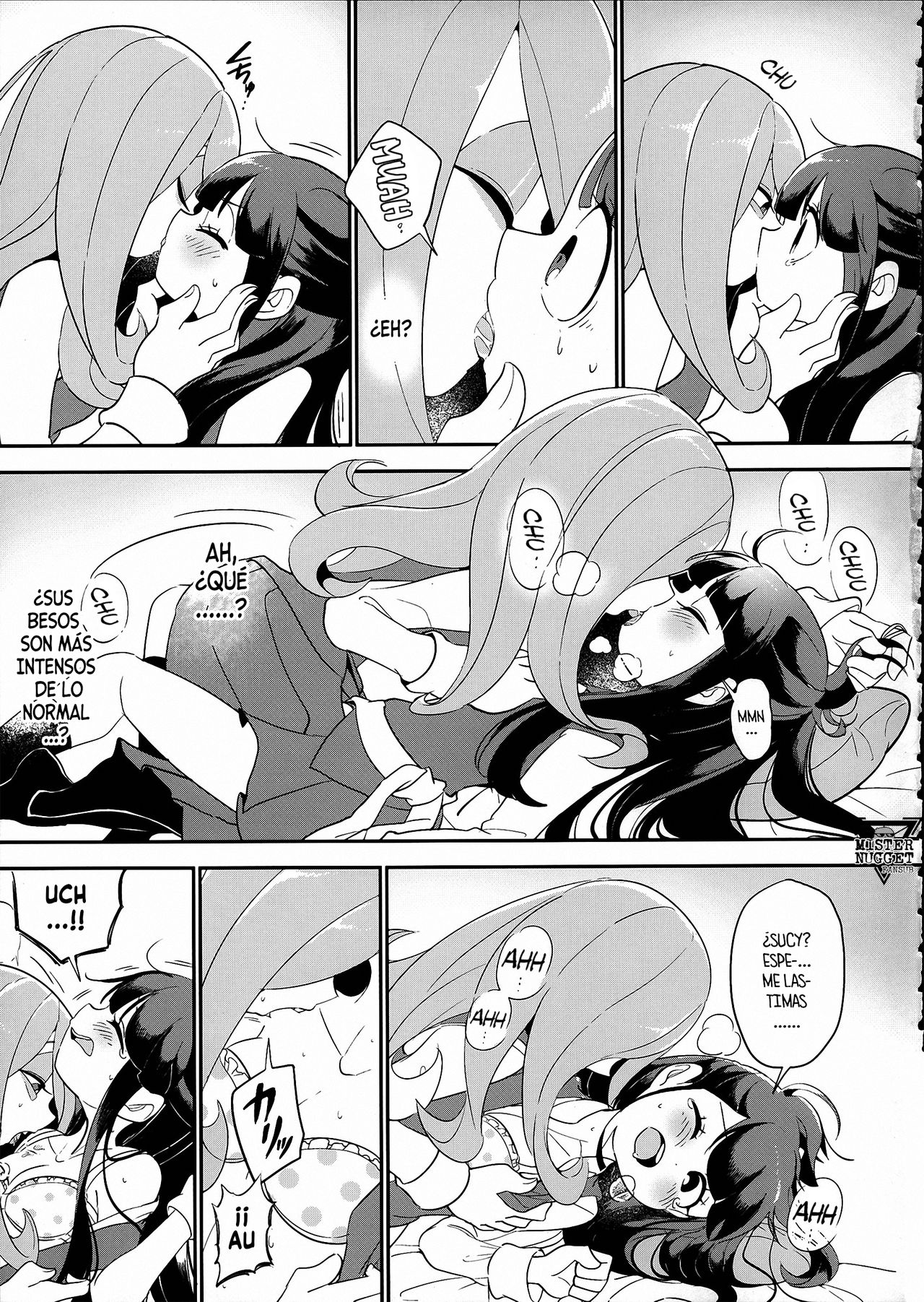 (C93) [TEBACO (tama)] Summer holiday, Again. (Little Witch Academia)  [Spanish] [Mister Nugget] image number 23