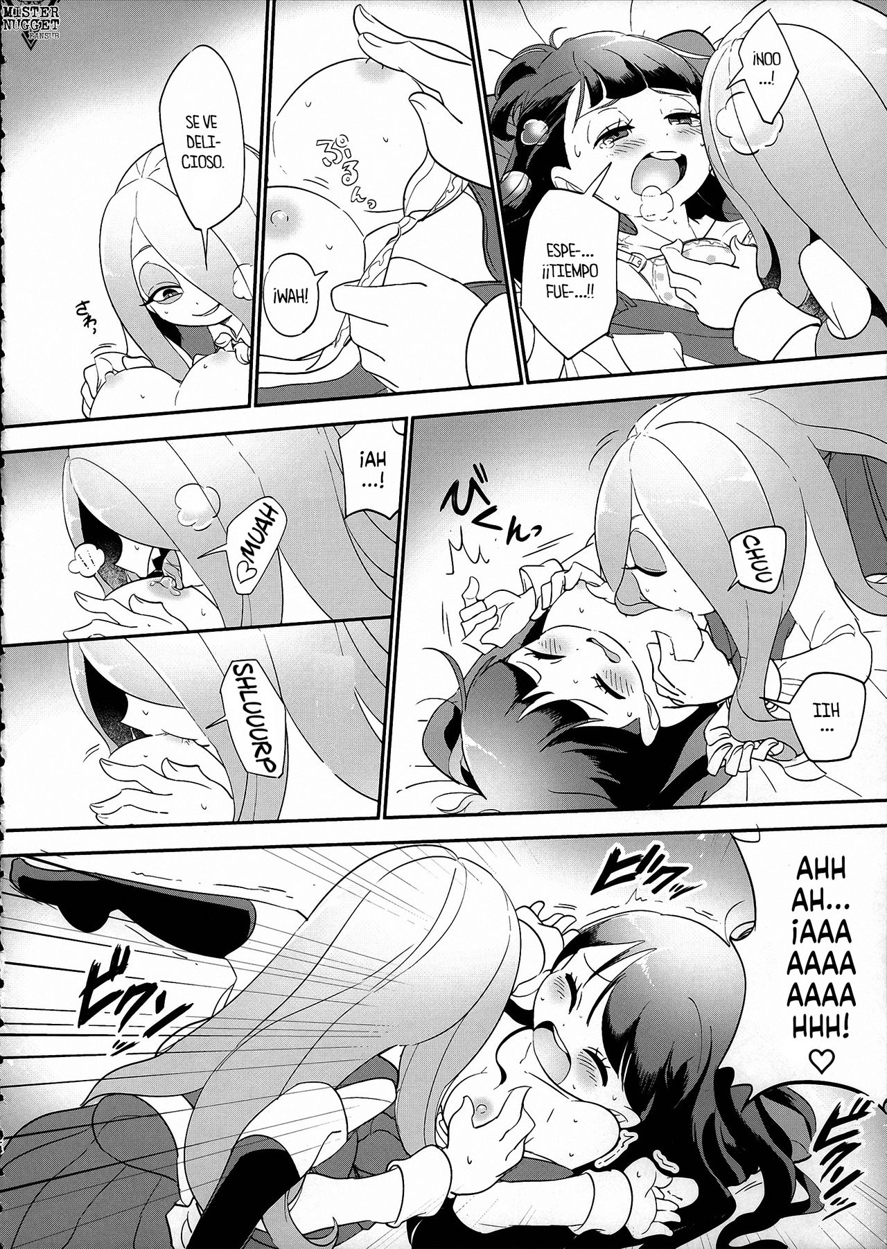 (C93) [TEBACO (tama)] Summer holiday, Again. (Little Witch Academia)  [Spanish] [Mister Nugget] image number 24