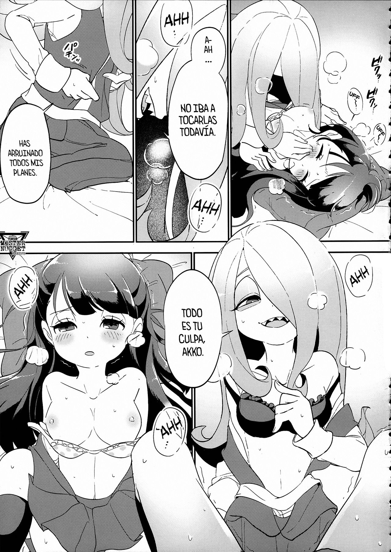 (C93) [TEBACO (tama)] Summer holiday, Again. (Little Witch Academia)  [Spanish] [Mister Nugget] image number 25