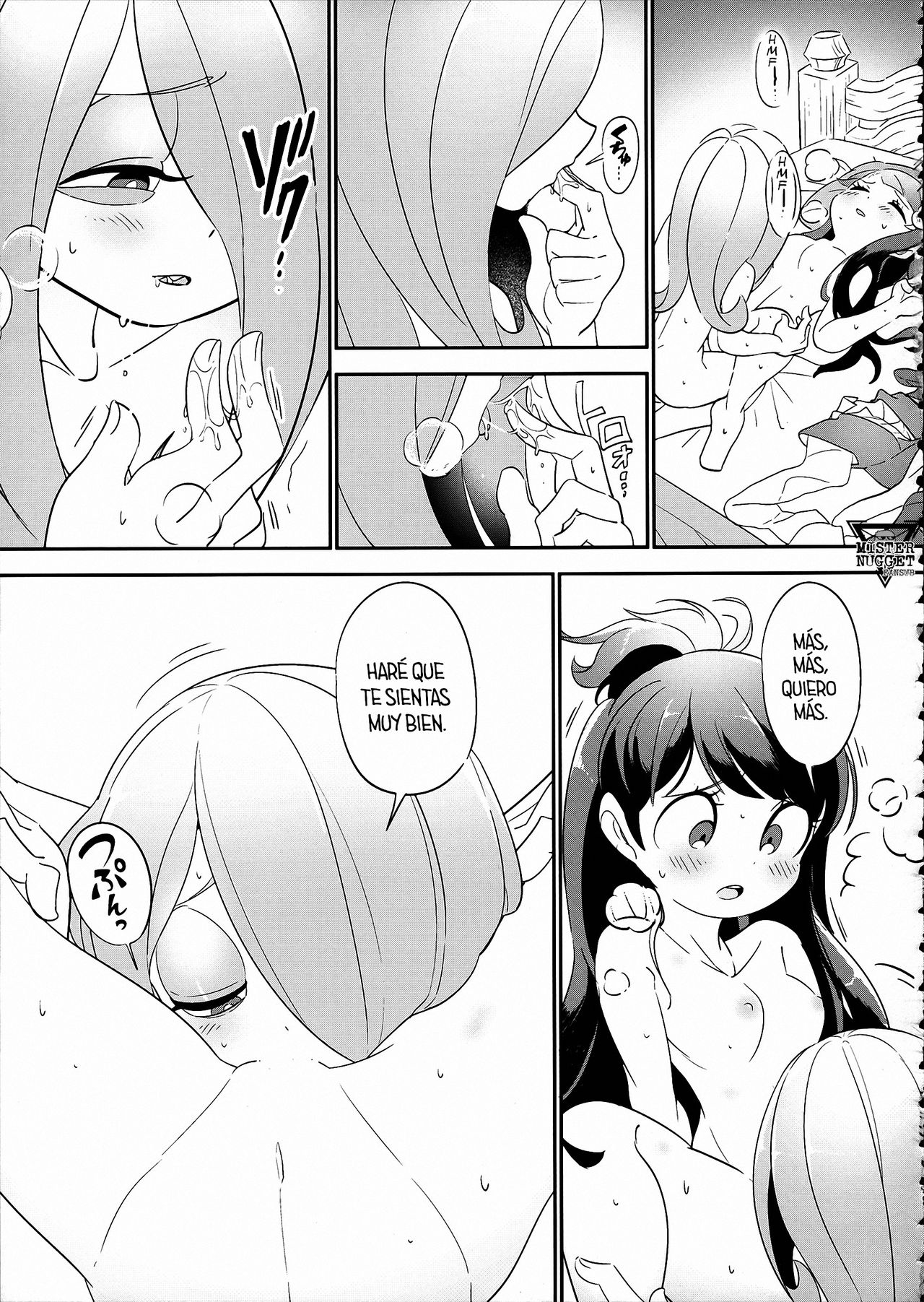 (C93) [TEBACO (tama)] Summer holiday, Again. (Little Witch Academia)  [Spanish] [Mister Nugget] image number 29