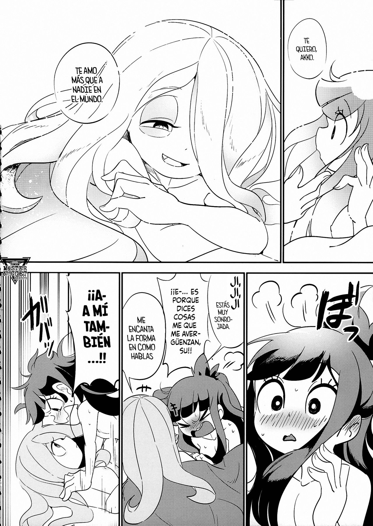 (C93) [TEBACO (tama)] Summer holiday, Again. (Little Witch Academia)  [Spanish] [Mister Nugget] image number 34