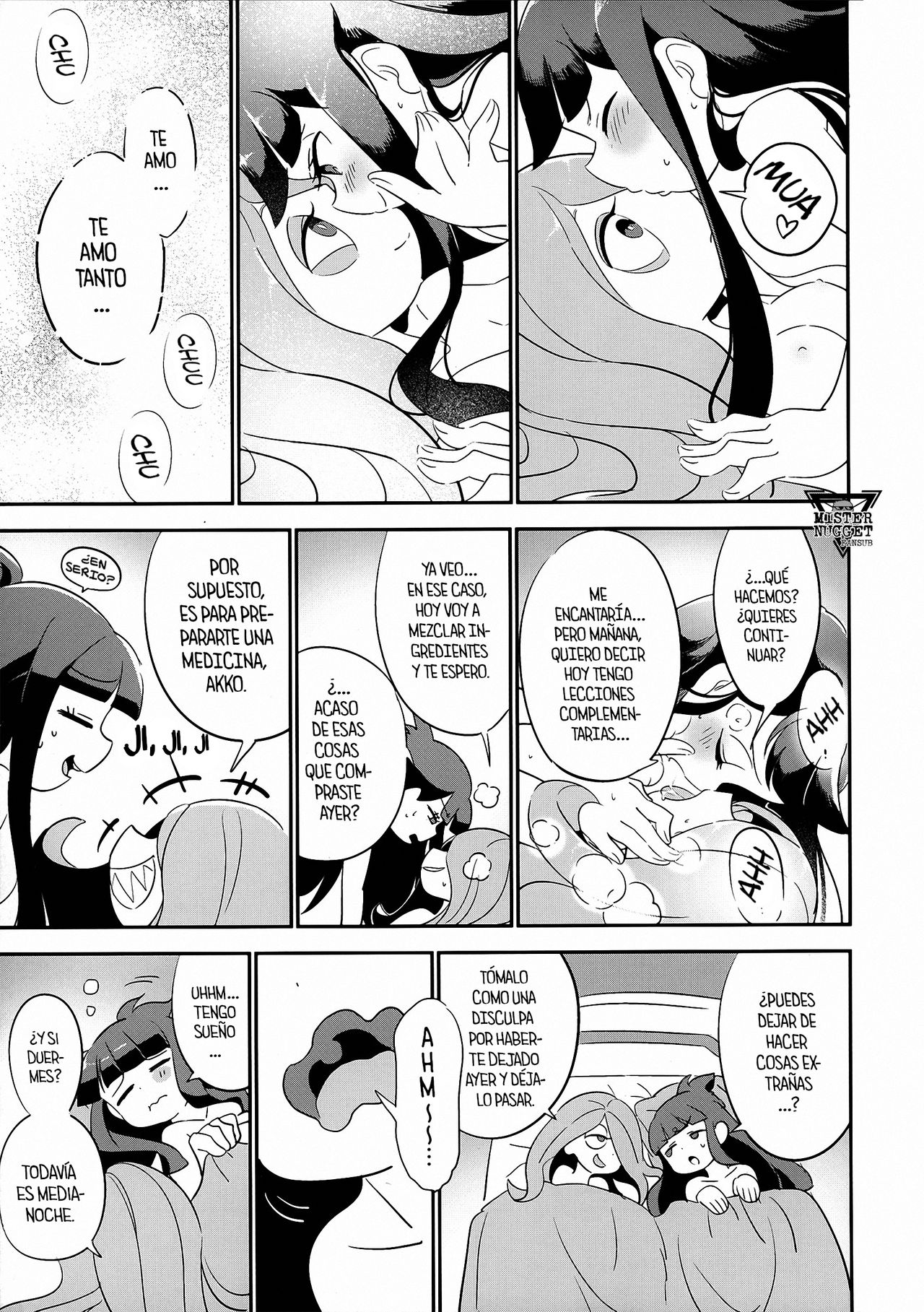 (C93) [TEBACO (tama)] Summer holiday, Again. (Little Witch Academia)  [Spanish] [Mister Nugget] image number 35