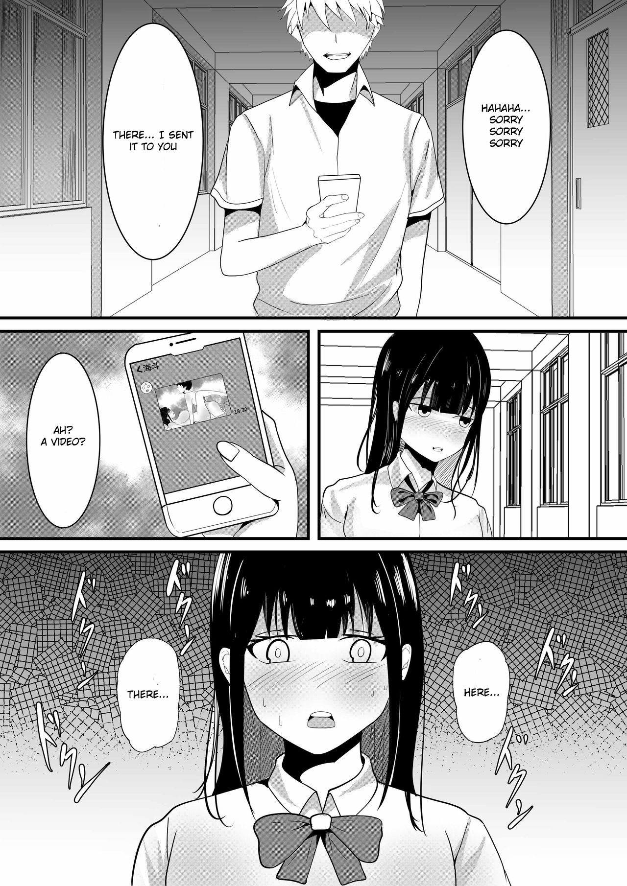 [Soudeiba] Tousatsu Douga de Kyouhaku sarete Boku no Shinyuu ni Nando mo Okasareru Kanojo [English] [Chiv] imagen número 13