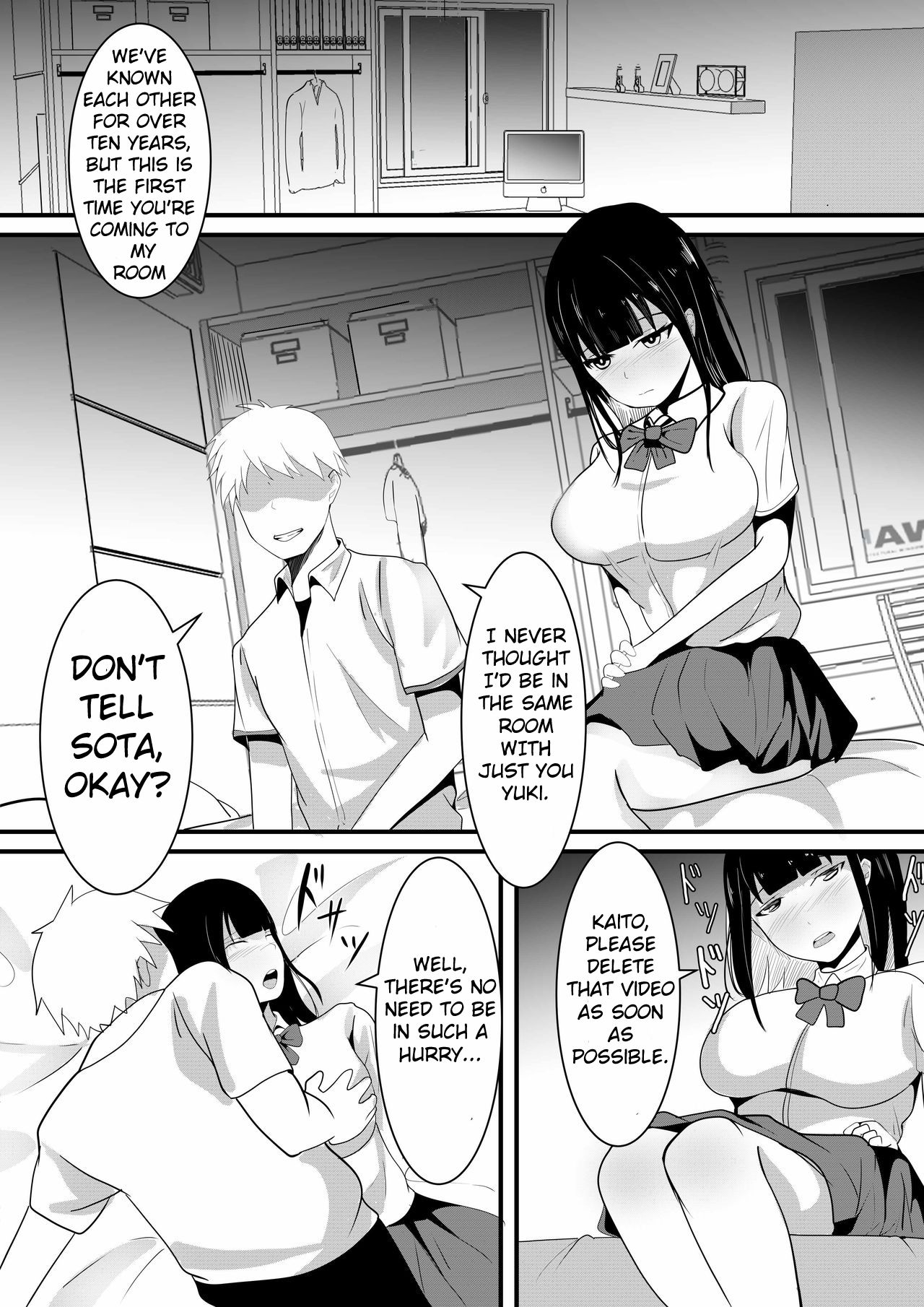 [Soudeiba] Tousatsu Douga de Kyouhaku sarete Boku no Shinyuu ni Nando mo Okasareru Kanojo [English] [Chiv] imagen número 17