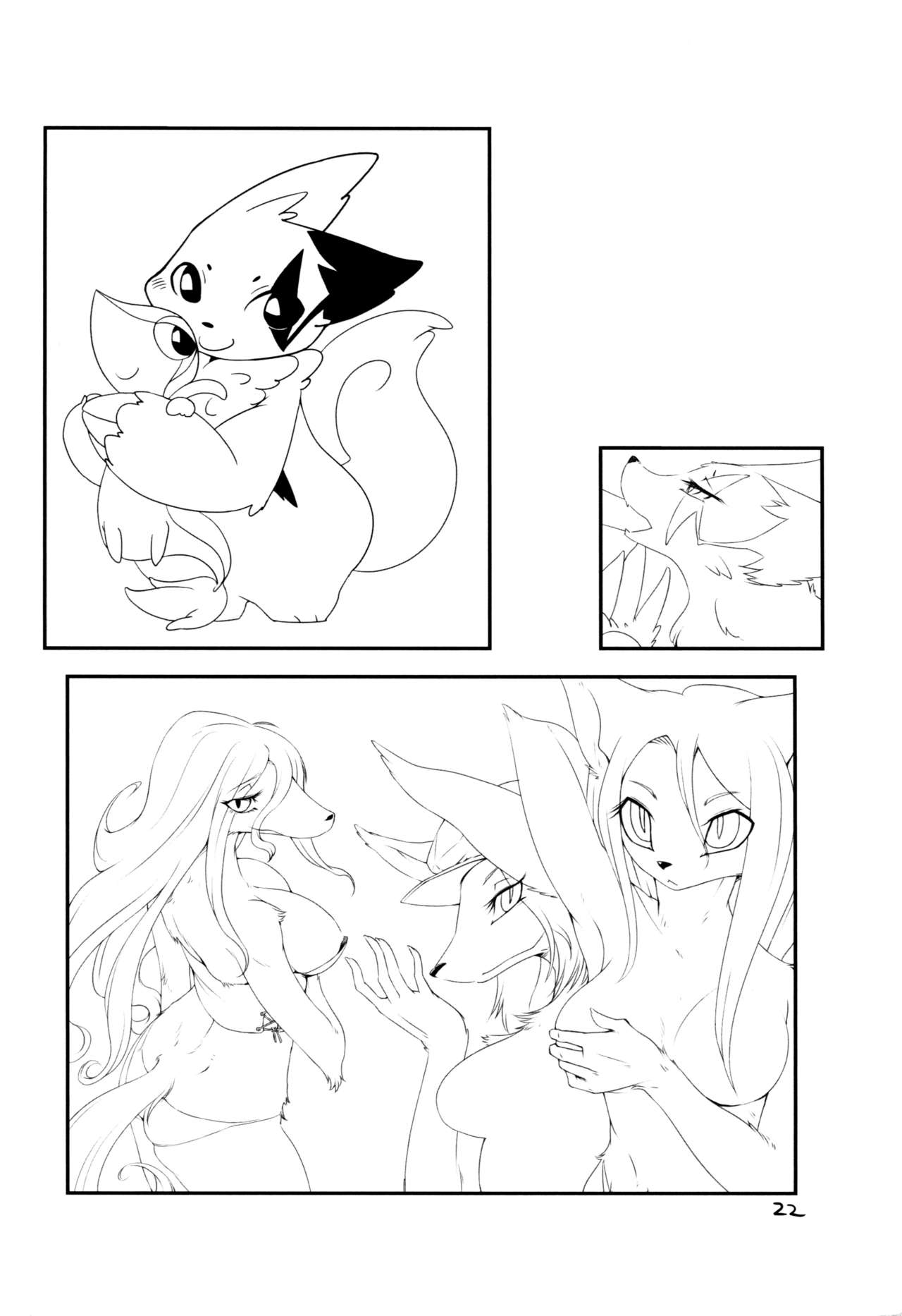 (Fur-st 3) [Gaby G' God (Kannazuki Akira)] LustStAge image number 23