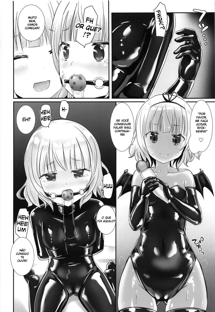 (COMIC1☆15) [Cheeseyeast (Naka)] Sharo or Sharo (Gochuumon wa Usagi desu ka?) [Portuguese-BR] 이미지 번호 9