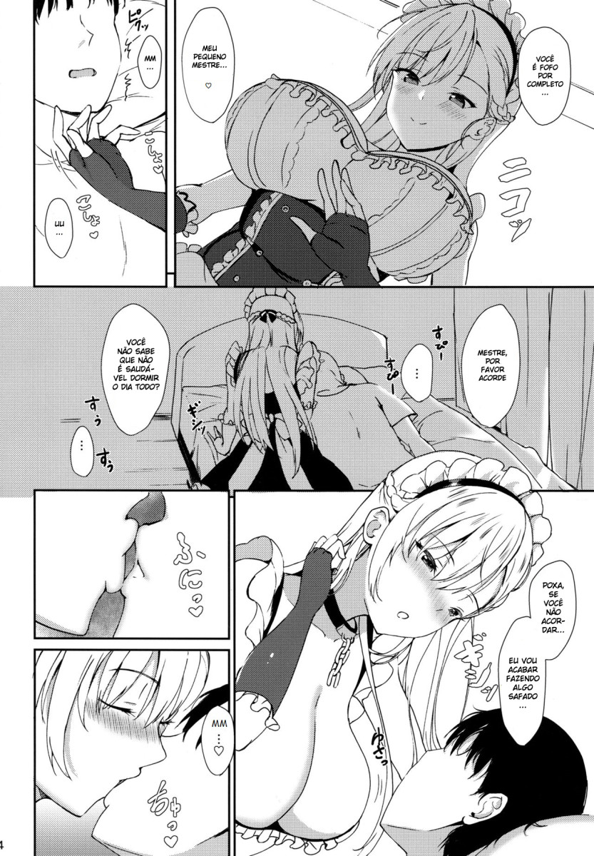 (COMIC1☆15) [Kuronisiki (Takaharu)] Belfast no Dakigokochi (Azur Lane) [Portuguese-BR] Bildnummer 3