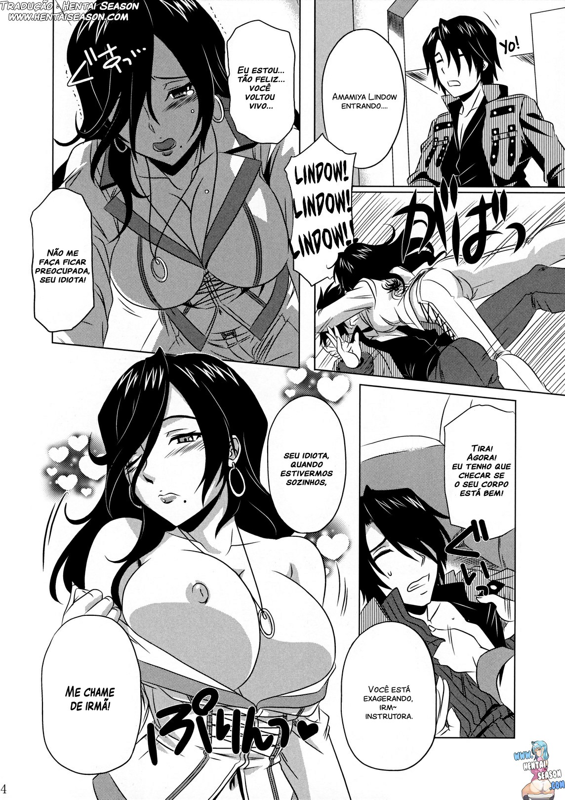 (C79) [CAZA MAYOR (Tsutsumi Akari)] GOD SISTER (GOD EATER) [Portuguese-BR] numero di immagine  3