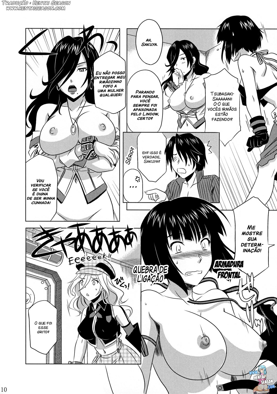 (C79) [CAZA MAYOR (Tsutsumi Akari)] GOD SISTER (GOD EATER) [Portuguese-BR] numero di immagine  9