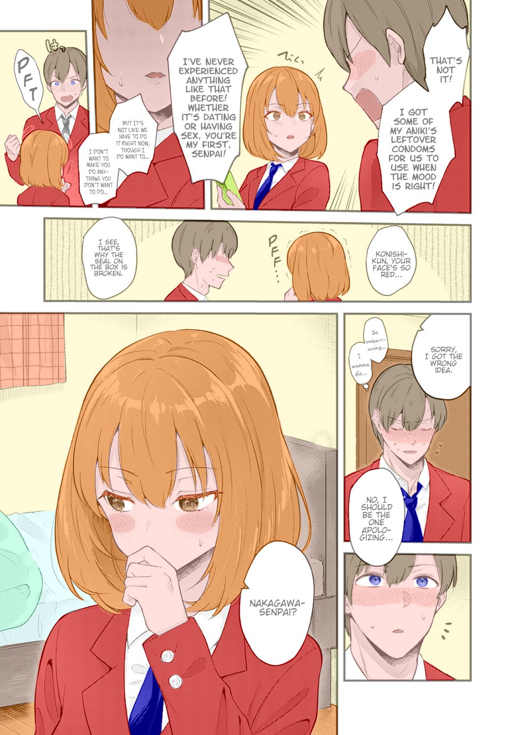 [Mashiro Shirako] Kanojo Face | Girlfriend Face (COMIC Anthurium 2020-03) [English] [Hentai_Doctor] [Colorized] [Digital] 画像番号 5
