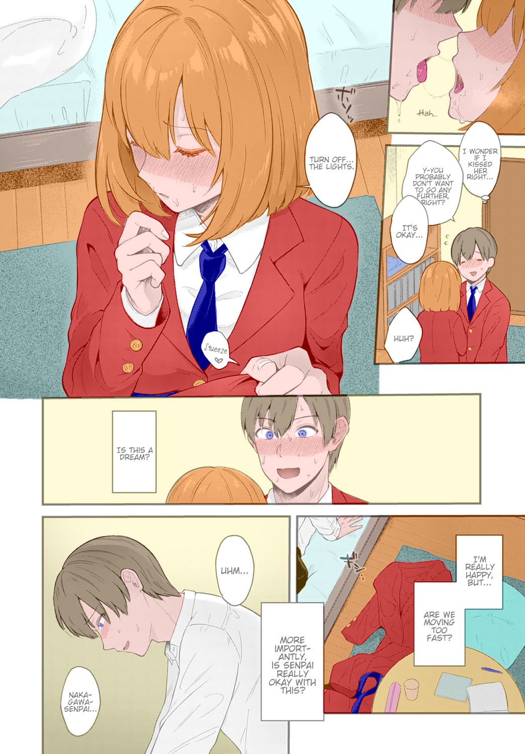 [Mashiro Shirako] Kanojo Face | Girlfriend Face (COMIC Anthurium 2020-03) [English] [Hentai_Doctor] [Colorized] [Digital] 画像番号 8