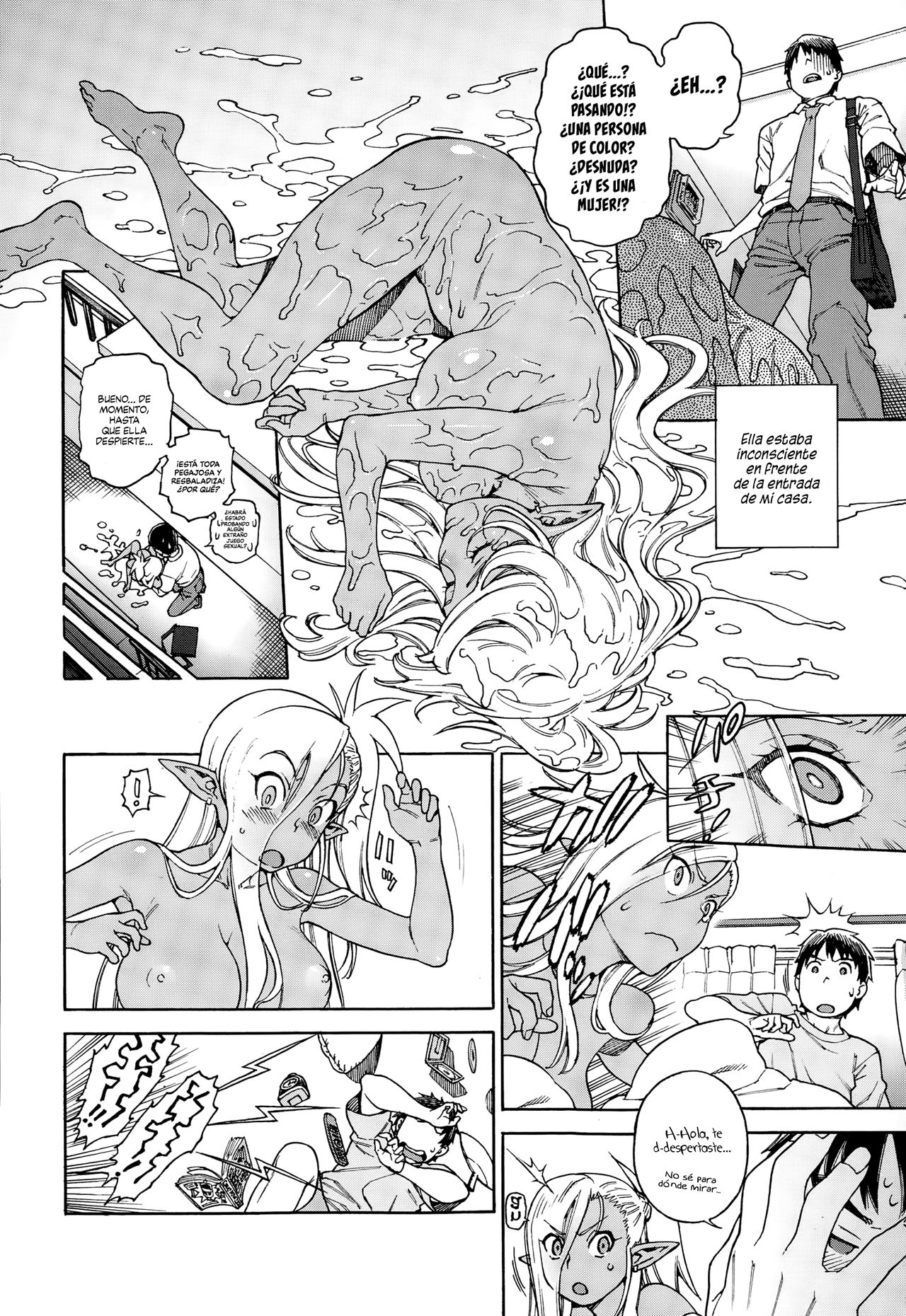 [Hidiri Rei] Ore no Yome ga Dark Elf na Ken | El Caso de mi Esposa Elfa Oscura (COMIC X-EROS #25) [Spanish] [HentaIsLife Scans] 4eme image