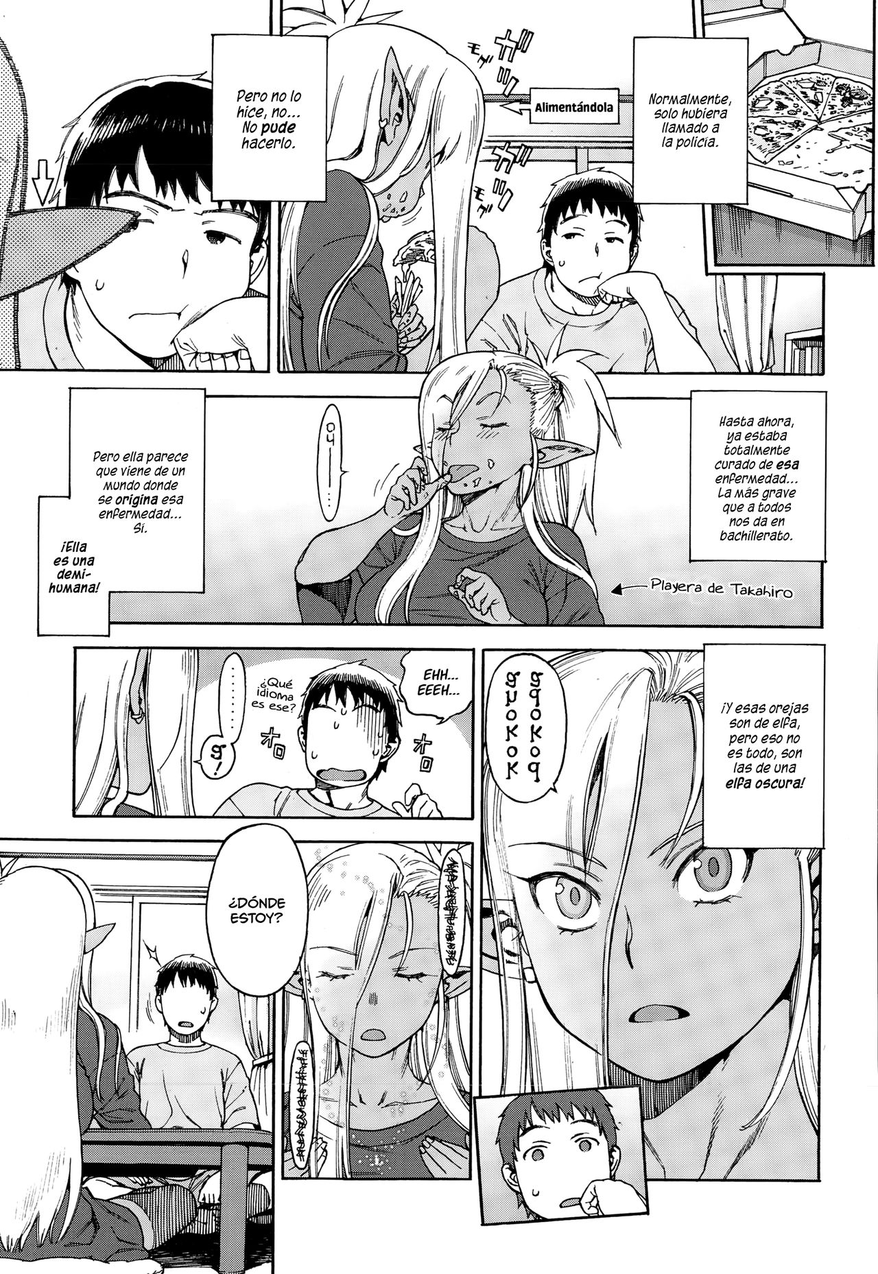 [Hidiri Rei] Ore no Yome ga Dark Elf na Ken | El Caso de mi Esposa Elfa Oscura (COMIC X-EROS #25) [Spanish] [HentaIsLife Scans] 5eme image