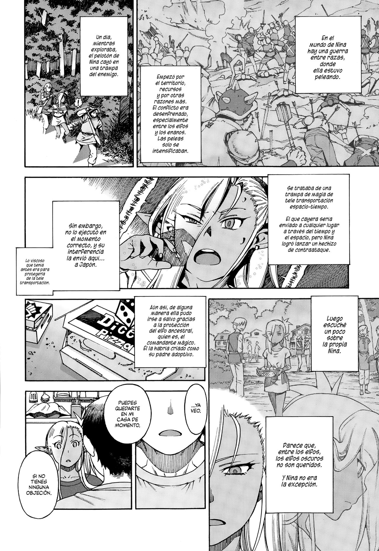 [Hidiri Rei] Ore no Yome ga Dark Elf na Ken | El Caso de mi Esposa Elfa Oscura (COMIC X-EROS #25) [Spanish] [HentaIsLife Scans] 6eme image