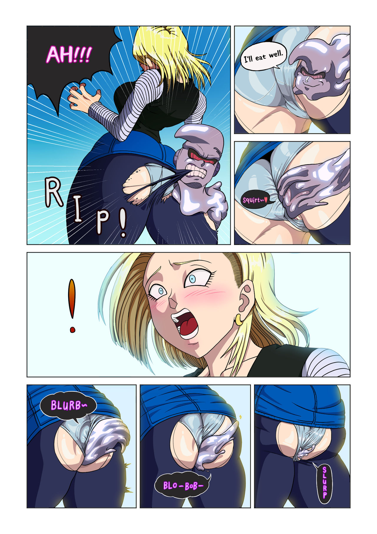 Android 18 vs Baby 画像番号 11