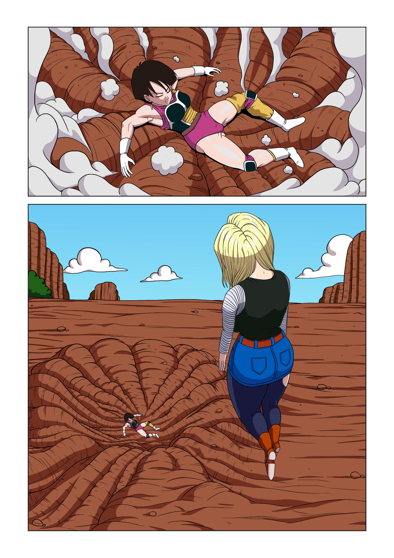 Android 18 vs Baby 画像番号 13