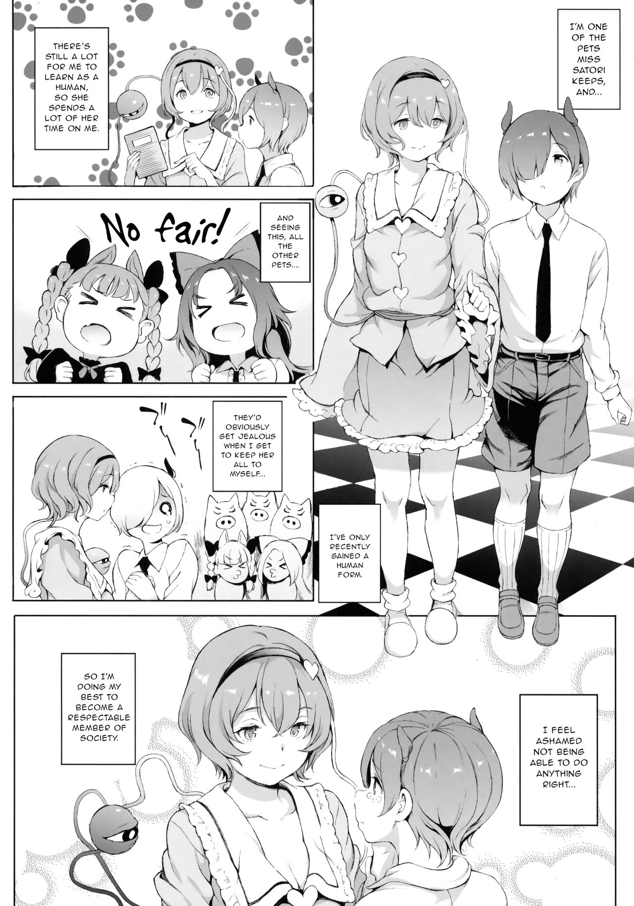 (C94) [Satellites (Satetsu)] Satori-sama Generation (Touhou Project) [English] numero di immagine  3
