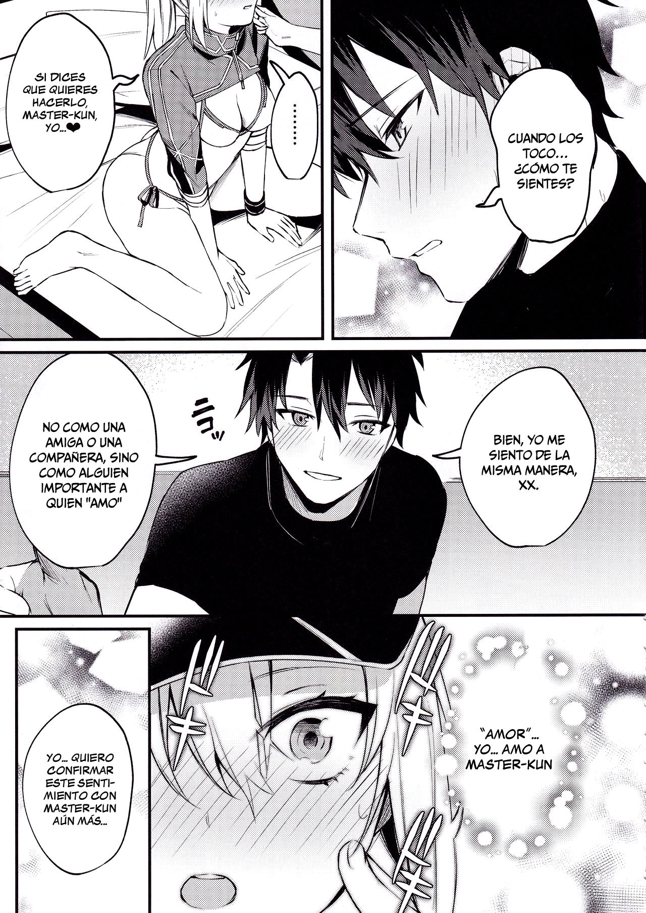 (C97) [Osenbei no Mori (Danimaru)] Suki wo Oshiete Master-kun (Fate Grand Order) [Spanish] [Chunchunmaru Translations] 图片编号 6