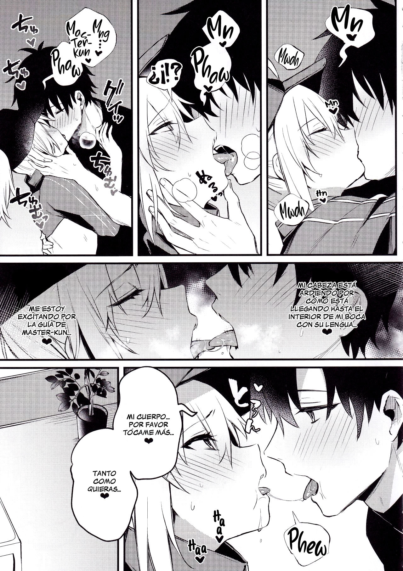 (C97) [Osenbei no Mori (Danimaru)] Suki wo Oshiete Master-kun (Fate Grand Order) [Spanish] [Chunchunmaru Translations] 图片编号 8