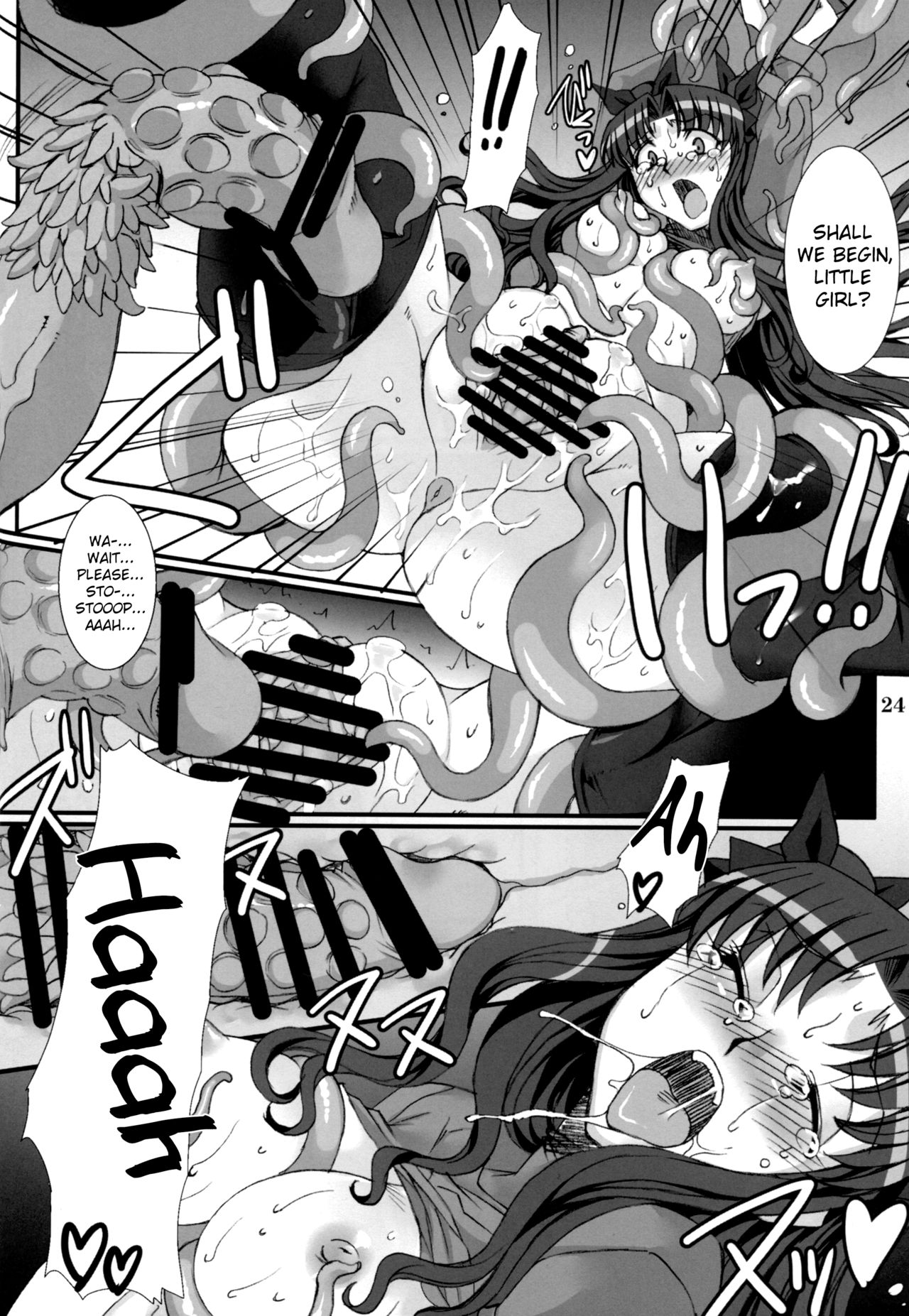 (C88) [H.B (B-RIVER)] Rin Kai -Kegasareta Aka- | Rin Destruction -Stained Red- (Fate/stay night) [English] [ChoriScans] Bildnummer 24