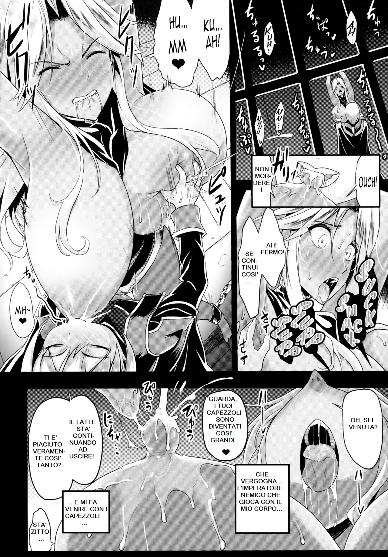 (C89) [Gate of XIII (Kloah)] Shota Koutei Kyoudai ni Torawareta Bakunyuu Onna Kishi - Chapter 1 [Italian] image number 9