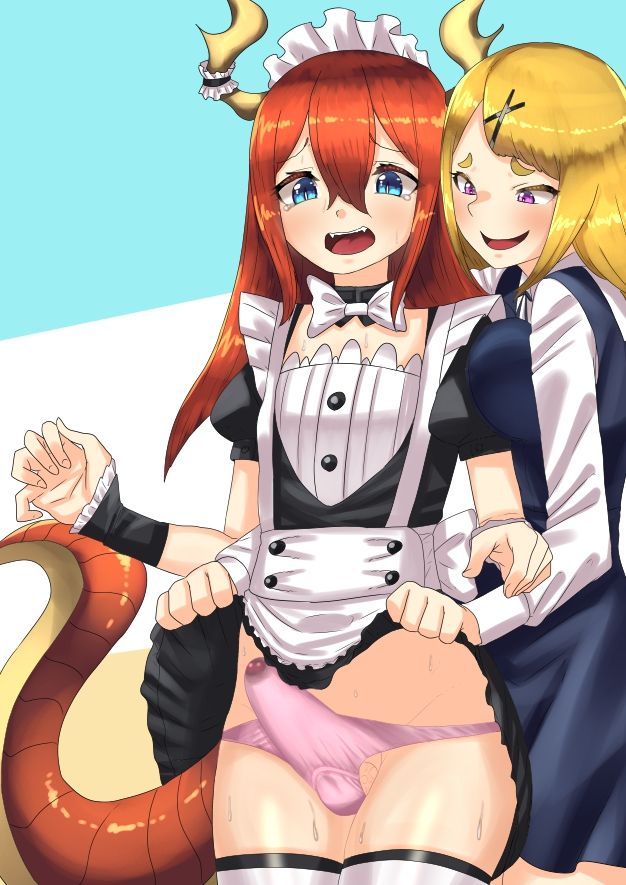 [Nitiniti Sowa (Apacchi)] Futanari Ojou-sama ni Hirowareta Ryuujin Otokonoko Maid 画像番号 2