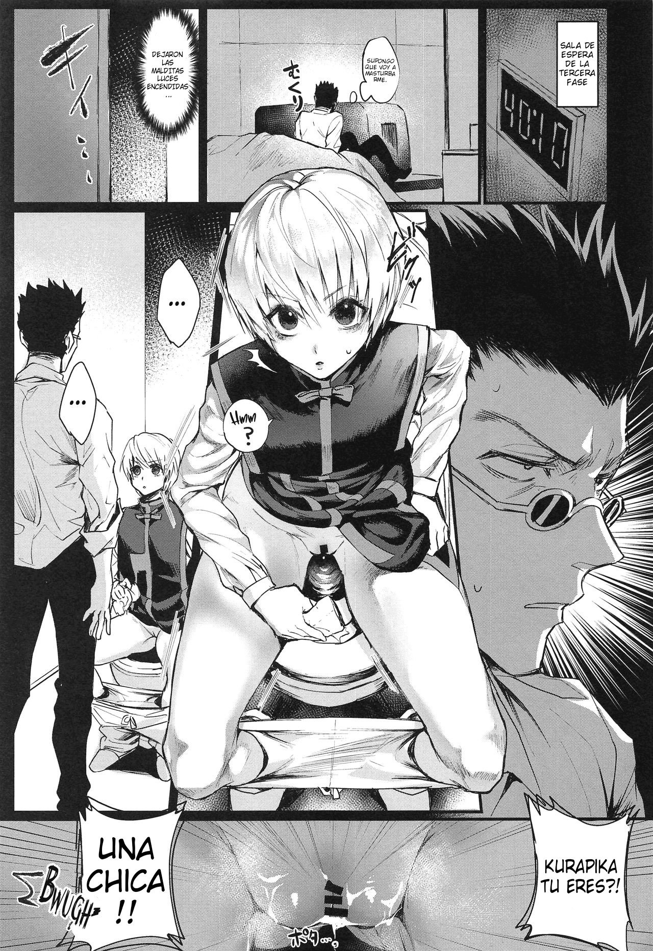 (C94) [Takeritake Daishuukakusai (Echigoya Takeru)] Ore no Douki ga Onna datta Rashii | Apparently, My Buddy Was a Girl (Hunter x Hunter) [Spanish] [Eros no Fansub] imagen número 3