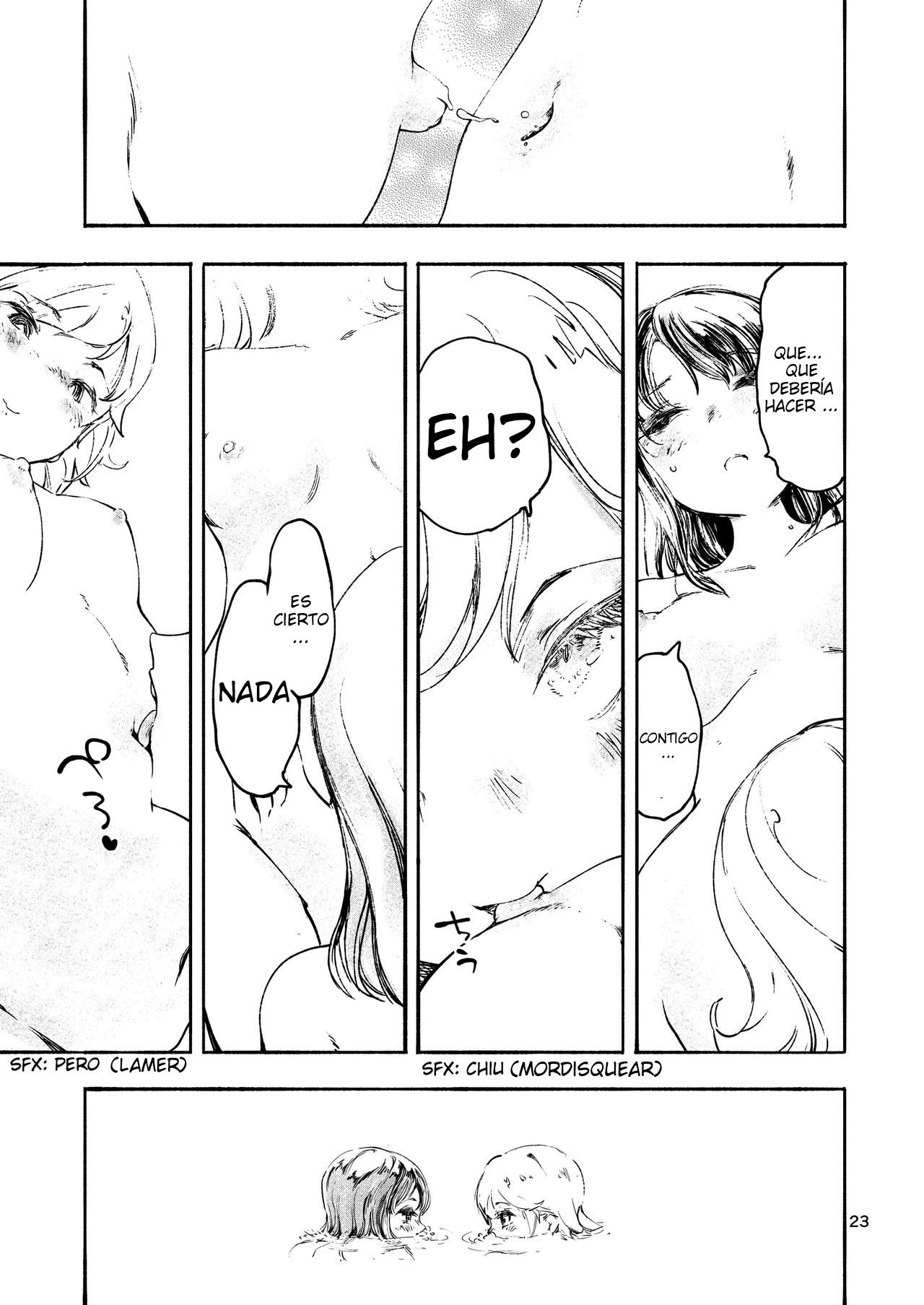 [Hirojirabo (Ishikawa Hirodi)] Nakayoshi Oheso Onsen Ryokou | My Friend's Navel Spring Trip [Spanish] [Eros no Fansub]  [Digital] numero di immagine  24