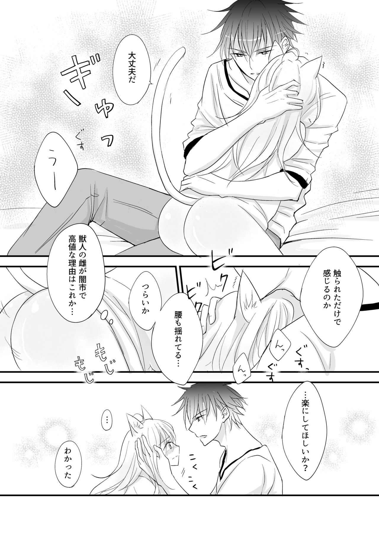 [Liry Rain (Yuzu Riyuu) ]  Hatsujou~Koneko wo Hirotta Kishi no Hanashi~ [Digital] 图片编号 12