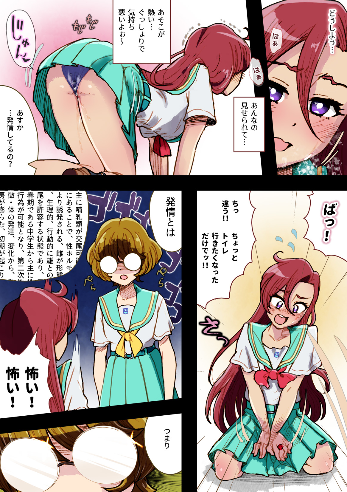 [An-chan Kaichou Potsuri Club (An-chan Kaichou)] Precure ga Haireru Shiroi Heya (Tropical-Rouge! PreCure) 画像番号 13