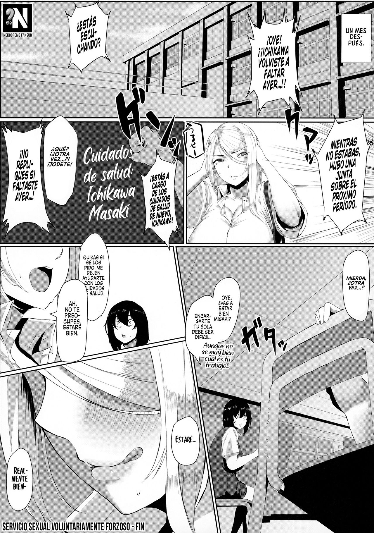 [MONSTER TRIBE (Nukuo)] Kyousei Seishori Houshi Katsudou | Servicio Sexual Voluntariamente Forzoso [Spanish] [NekoCreme] 图片编号 20