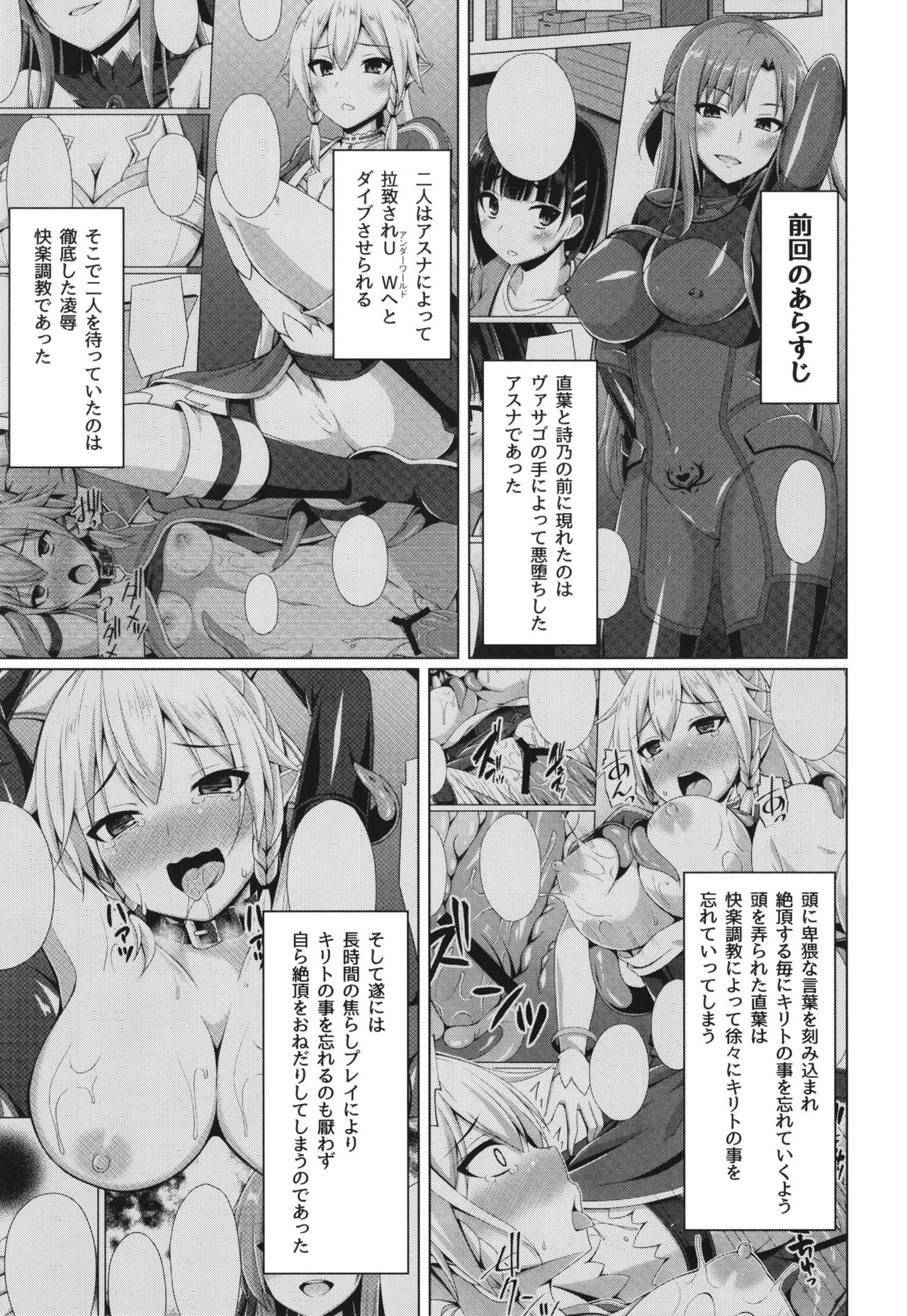 (Mega Akihabara Doujinsai 3) [Imitation Moon (Narumi Yuu)] Cool na Kanojo wa Mou Ore ni wa Hohoende kurenai... (Sword Art Online) 图片编号 3