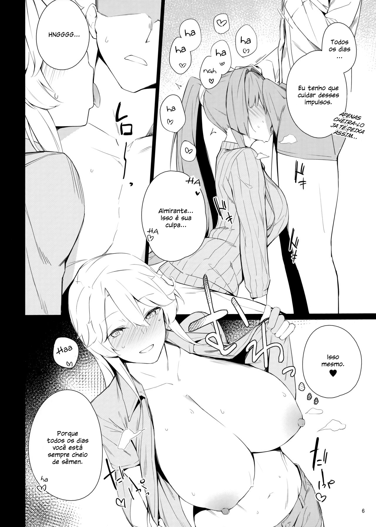 (COMIC1☆15) [Enokiya (eno)] BLEND (Kantai Collection -KanColle-) [Portuguese-BR] {gyyh.ga} 画像番号 6