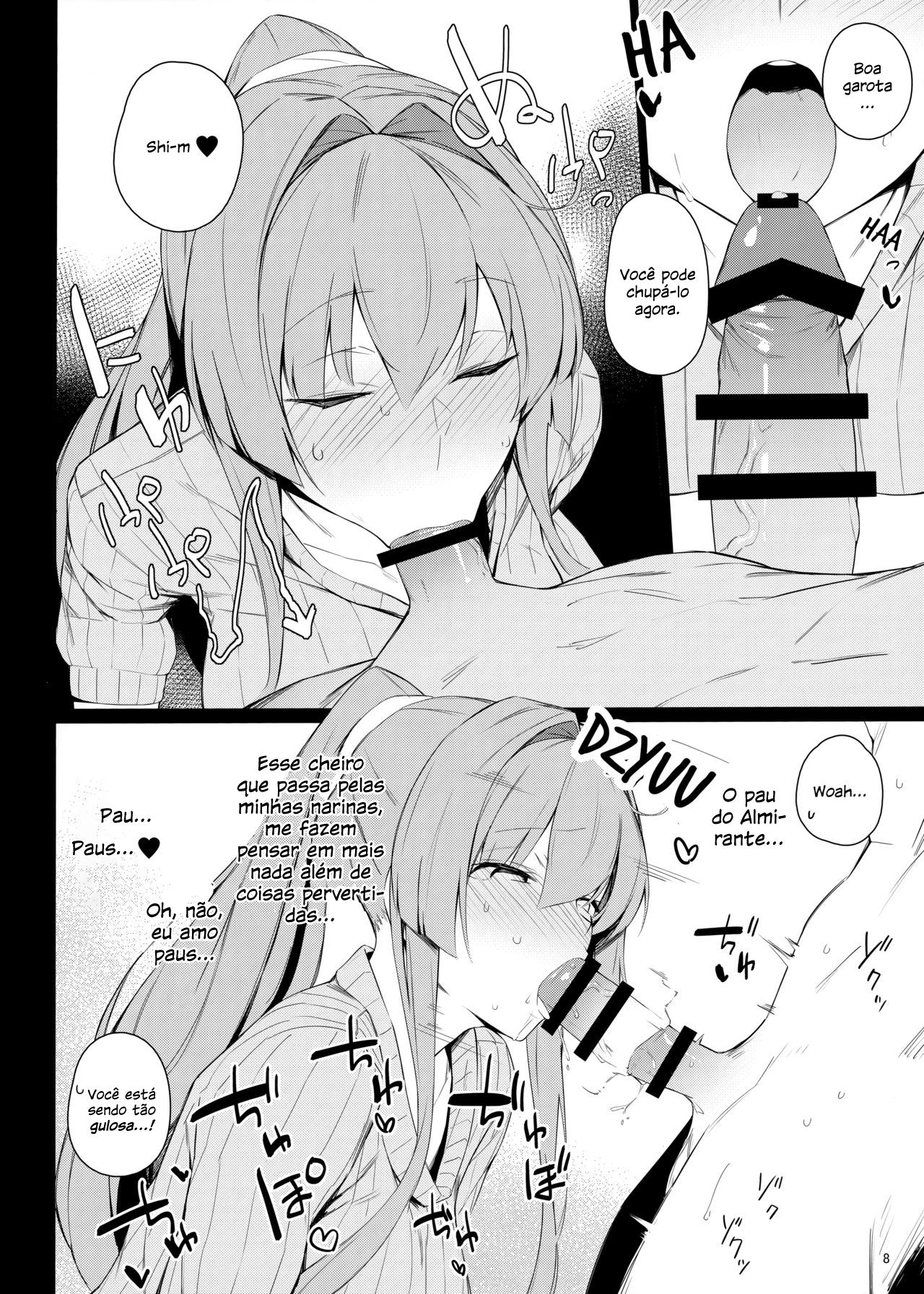 (COMIC1☆15) [Enokiya (eno)] BLEND (Kantai Collection -KanColle-) [Portuguese-BR] {gyyh.ga} 画像番号 8
