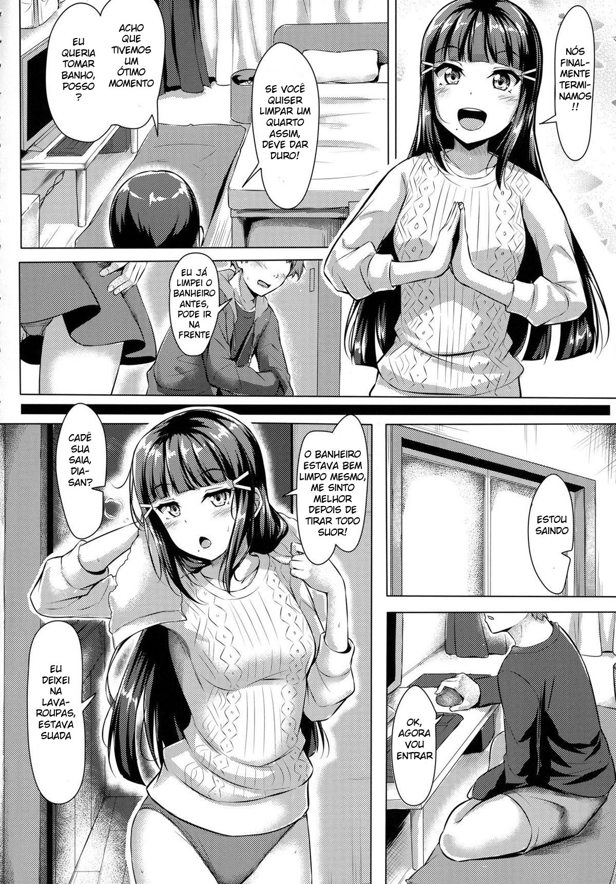 (C92) [corori (Yopparai Oni?)] Daikan love Dia to Ecchi suru Hon! (Love Live! Sunshine!!) [Portuguese-BR] [DiegoVPR] 图片编号 5
