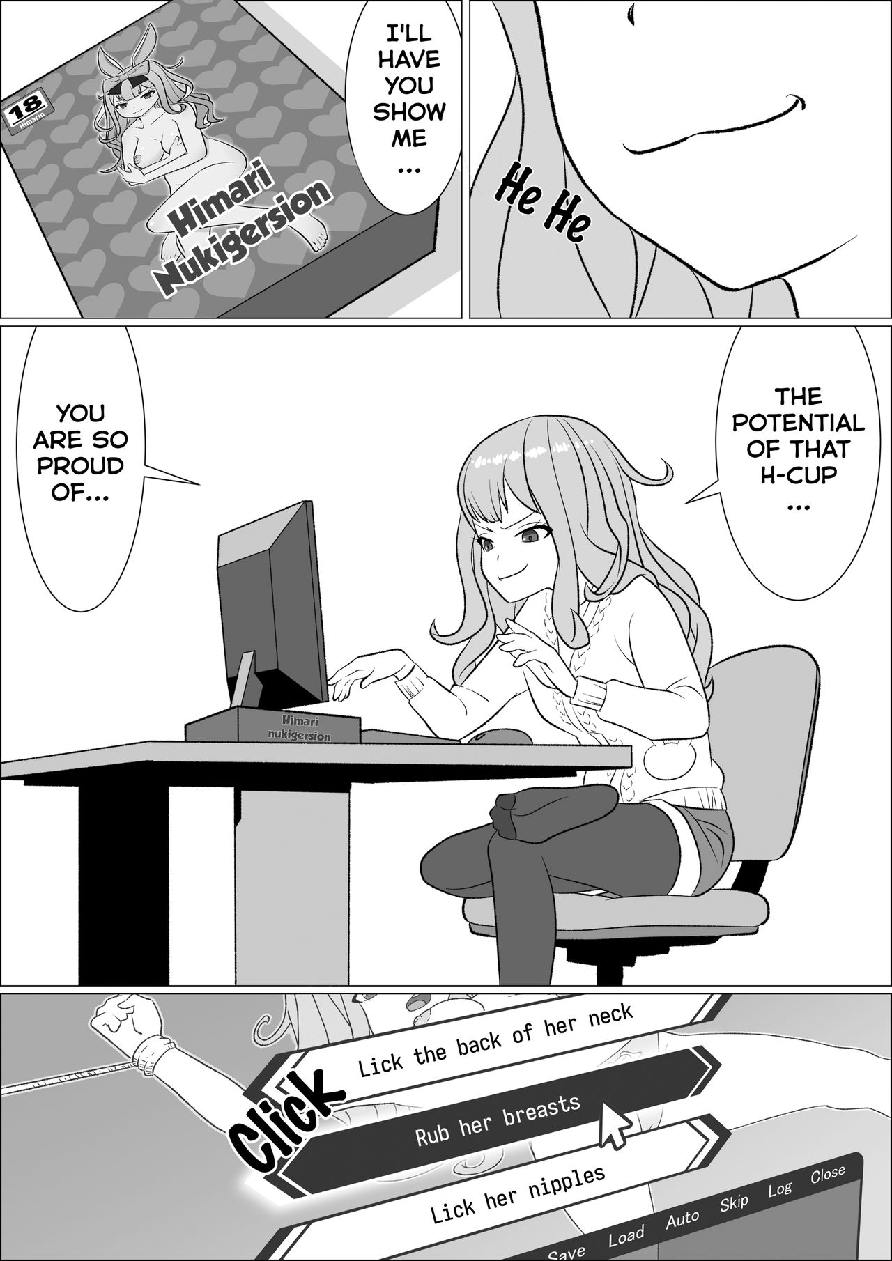 [Herikutsu Ryuutsuu Center] Gokuusu! Himari Bon (Mochizuki Himari, Akatsuki Yuni) [English] =Fureta7= 3eme image