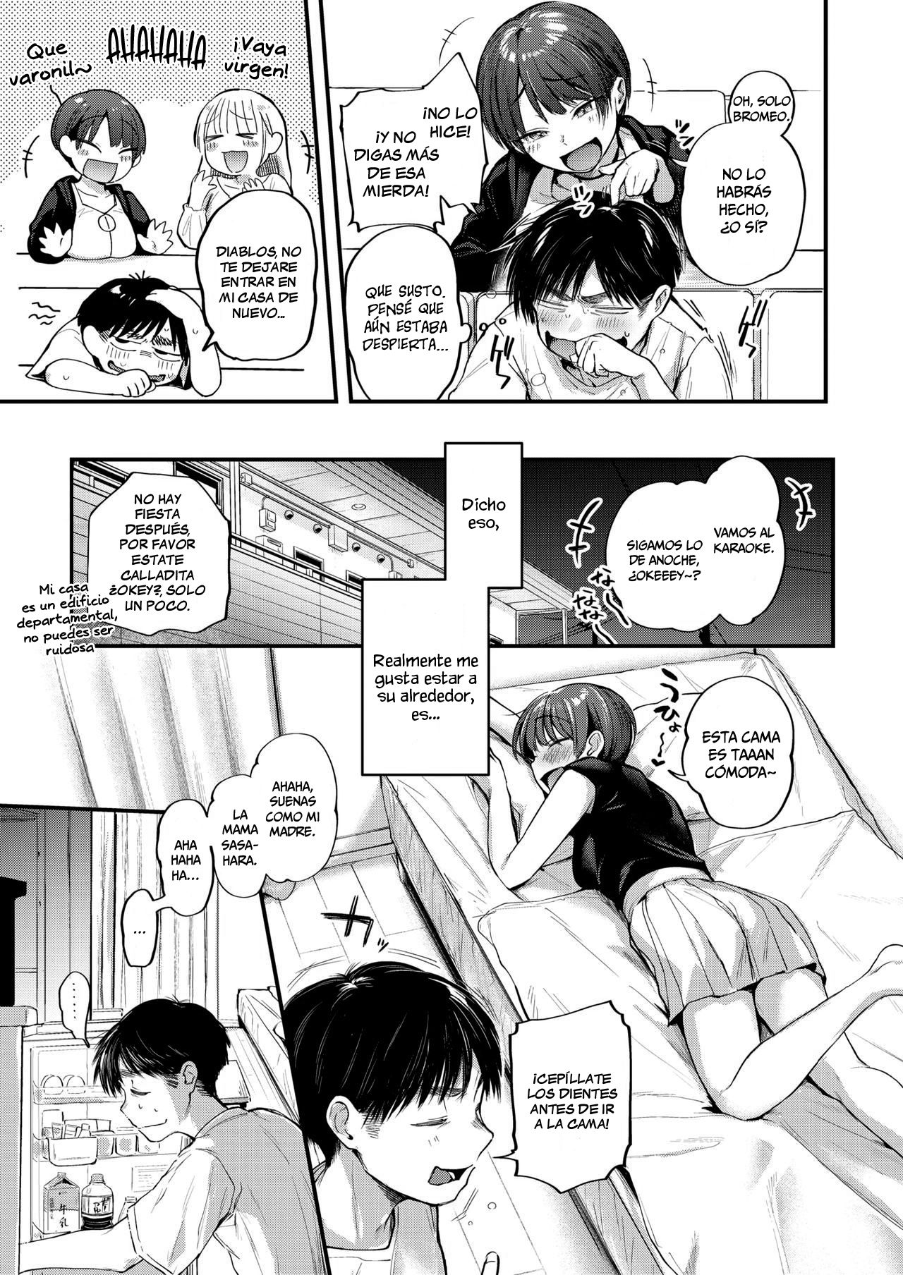 [Gosaiji] Nariyuki no Punch Line (COMIC Kairakuten 2021-09) [Spanish] [Chunchunmaru Translations] [Digital] image number 5