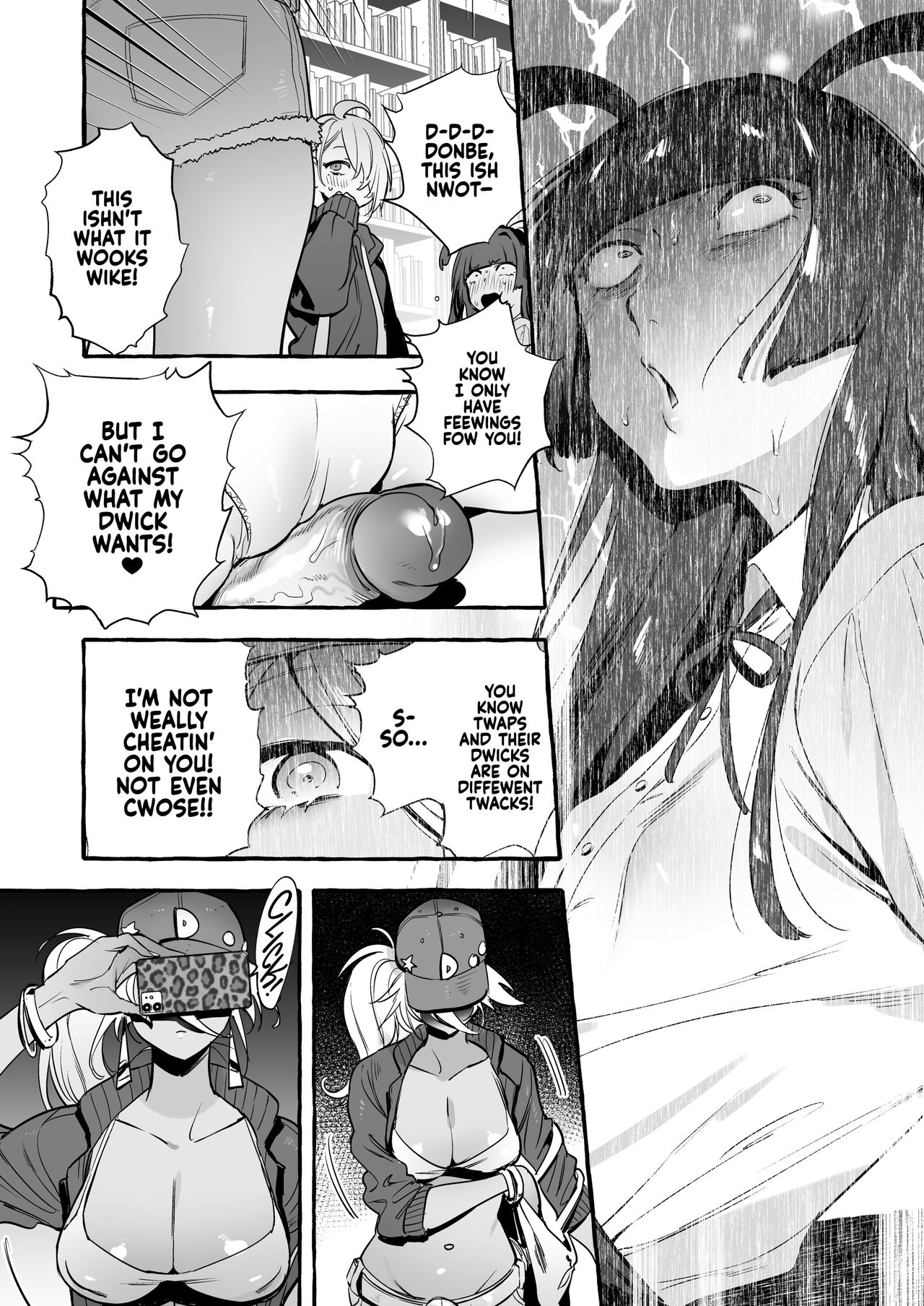 [Hibon (Itami)] OtaCir no KuroGal VS Bokura | Otaku Gyaru VS Us [English] {2d-market.com} [Decensored] [Digital] 14eme image