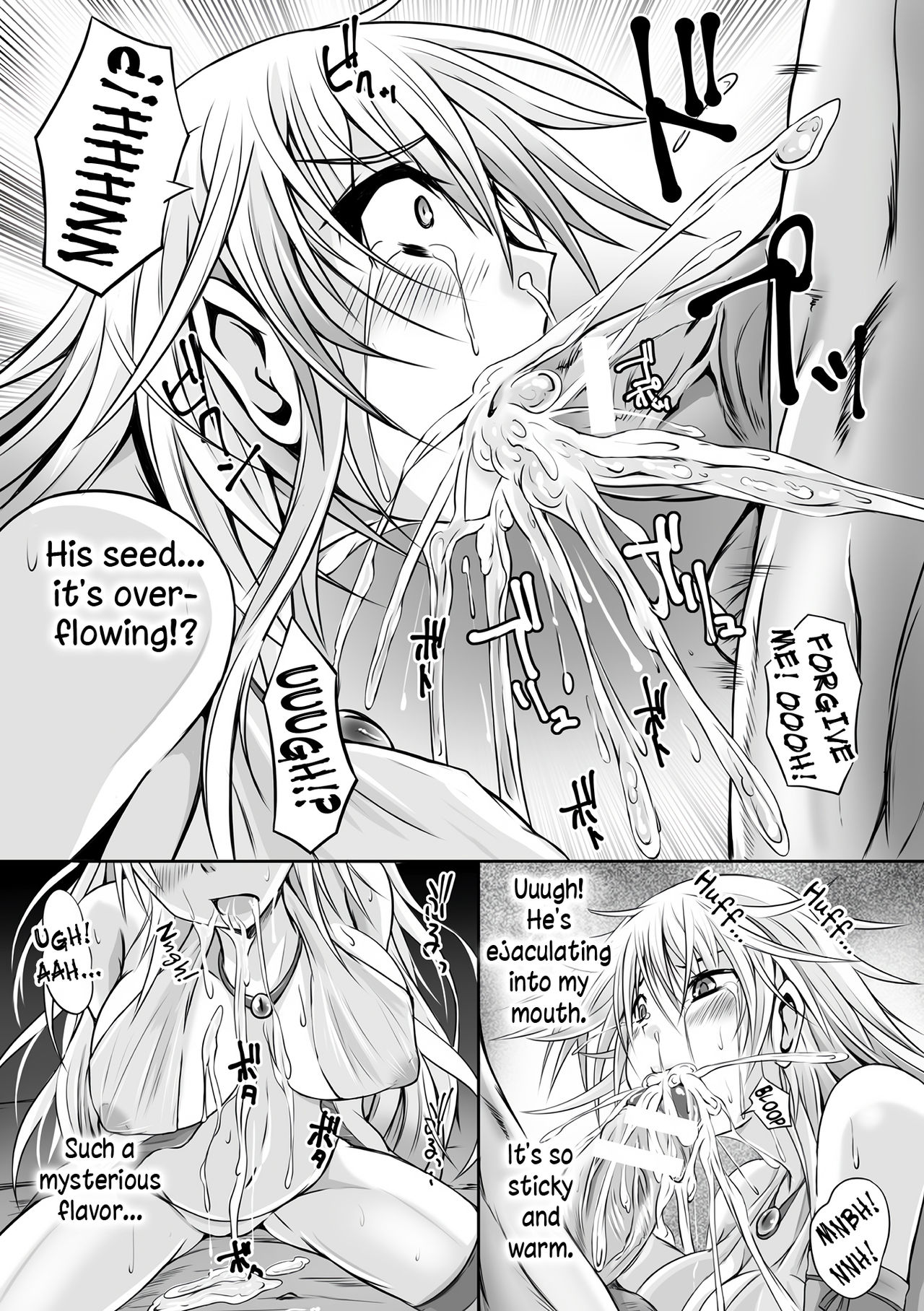 [Nekonta] Kuchi Gyaku no Onna Kishi | The "Mouth-achist" Lady Knight (2D Comic Magazine Kuchibenki Heroines Karen na Okuchi wa Nama Onaho Vol. 2) [English] [EHCOVE] [Digital] imagen número 11
