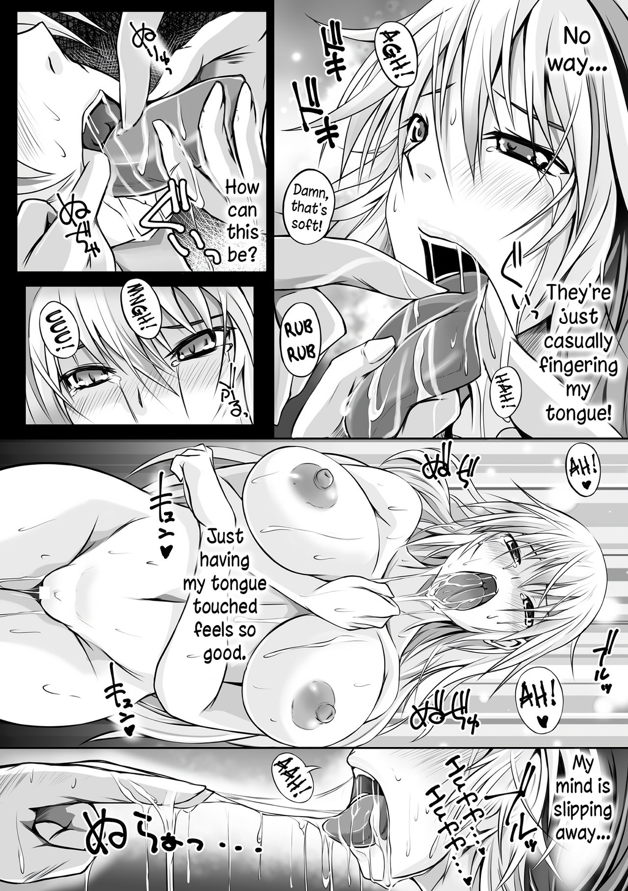 [Nekonta] Kuchi Gyaku no Onna Kishi | The "Mouth-achist" Lady Knight (2D Comic Magazine Kuchibenki Heroines Karen na Okuchi wa Nama Onaho Vol. 2) [English] [EHCOVE] [Digital] imagen número 14