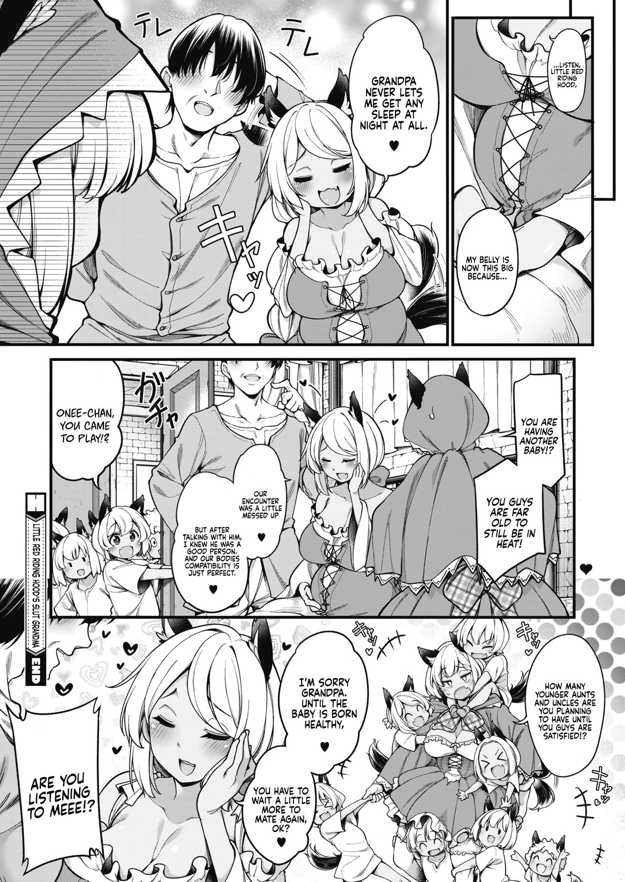 [Sirokuma] Akazukin no Yari○n Obaachan | Little Red Riding Hood’s Slut Grandma (COMIC HOTMILK 2021-10) [English] [Coffedrug] [Digital] imagen número 20