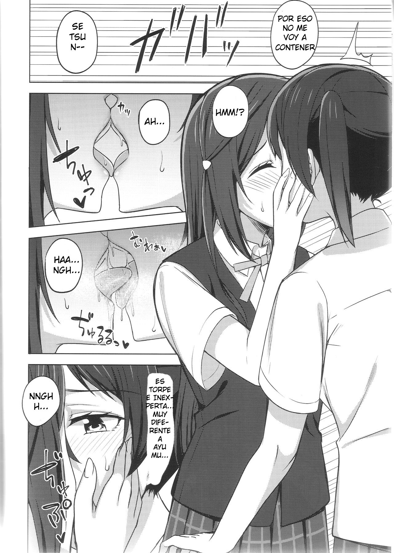 (Nijiiro no jokei) [Enokoro Kurage (NOSA)] Tomaranai HEART | Corazón Imparable (Love Live! Nijigasaki High School Idol Club) [Spanish] [Revinness] Bildnummer 7