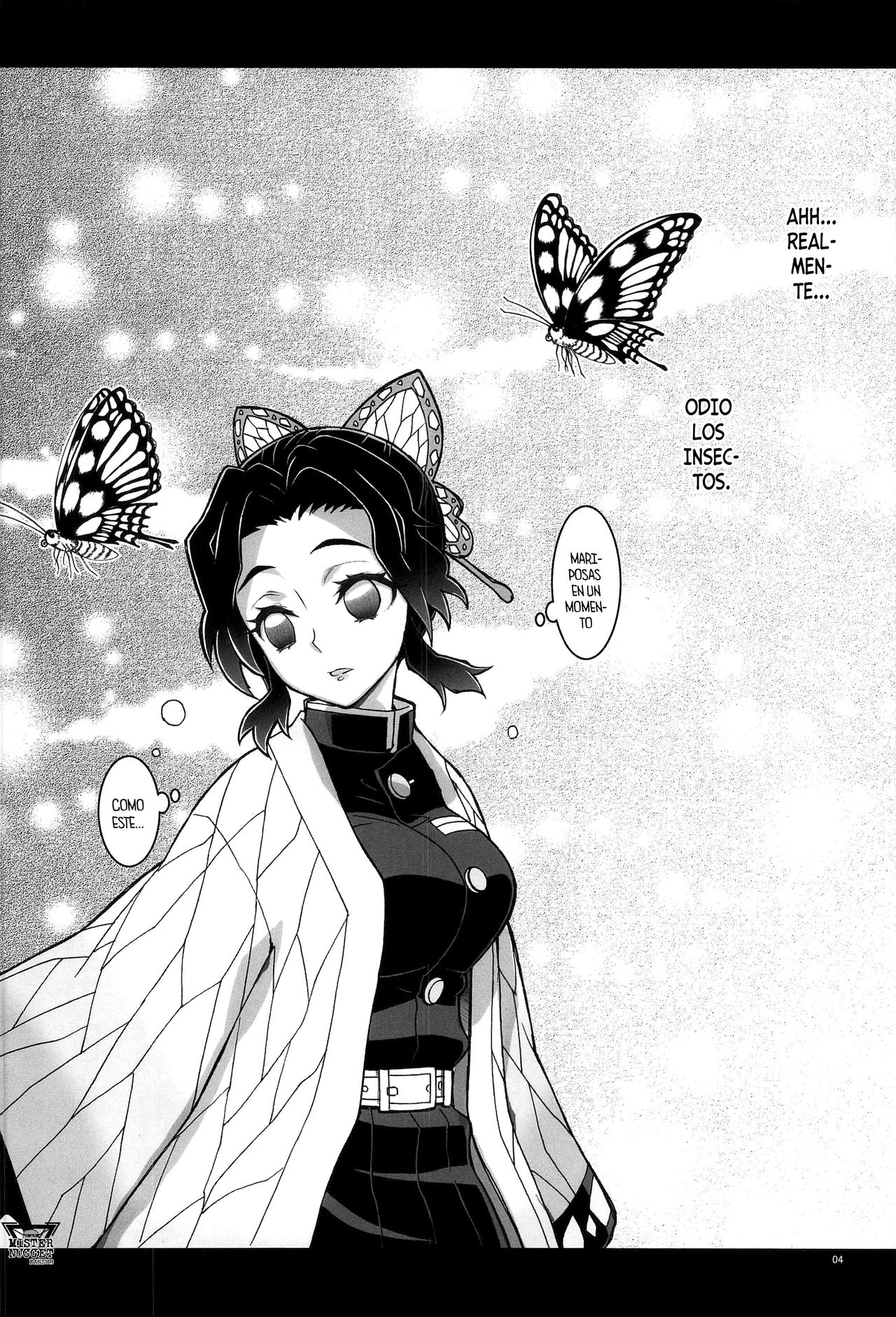 (C97) [Project Harakiri (Kaishaku)] Mushi x Koi LOVERS (Kimetsu no Yaiba) [Spanish] [Mister Nugget] 画像番号 3