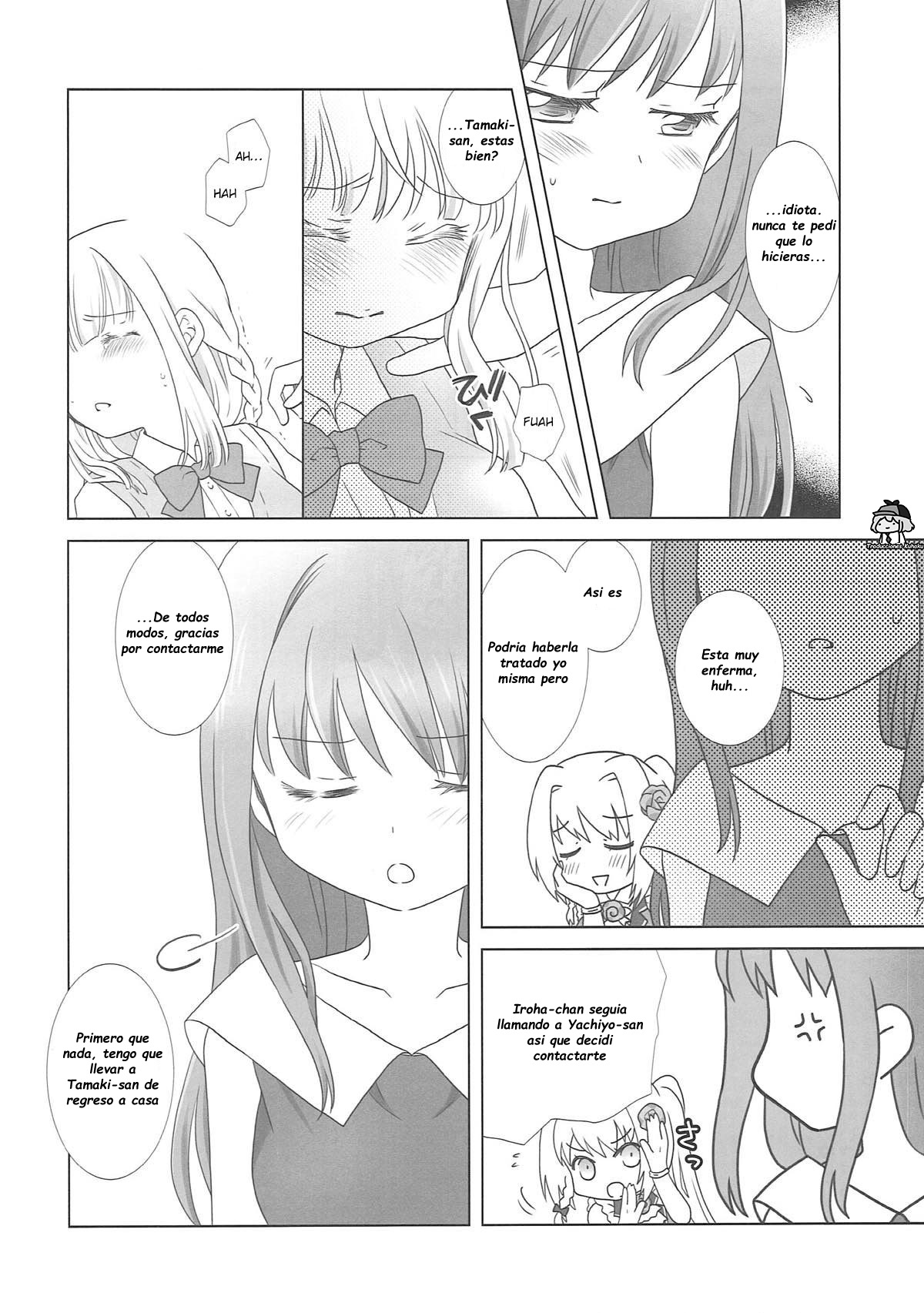 [pecon (Kino)] Houkiboshi to Kaketa Tsuki (Puella Magi Madoka Magica Side Story: Magia Record) [Spanish] [Kuhaku] [Digital] image number 5