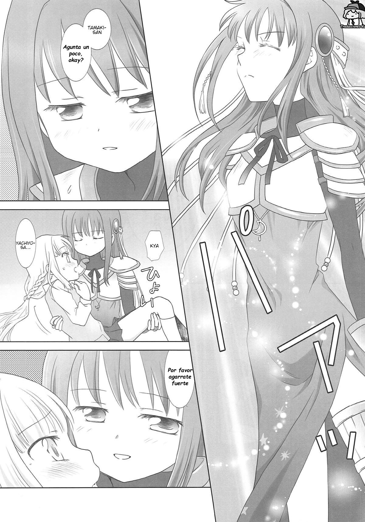 [pecon (Kino)] Houkiboshi to Kaketa Tsuki (Puella Magi Madoka Magica Side Story: Magia Record) [Spanish] [Kuhaku] [Digital] image number 7