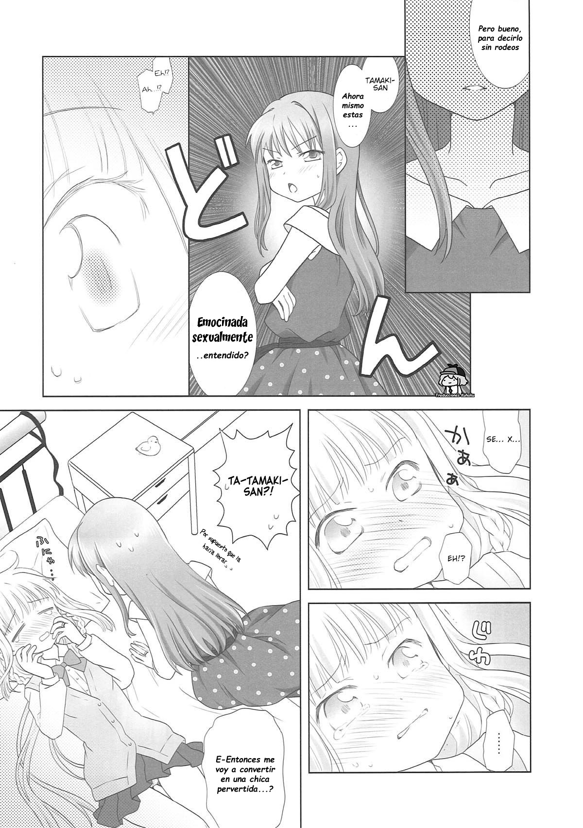 [pecon (Kino)] Houkiboshi to Kaketa Tsuki (Puella Magi Madoka Magica Side Story: Magia Record) [Spanish] [Kuhaku] [Digital] image number 11