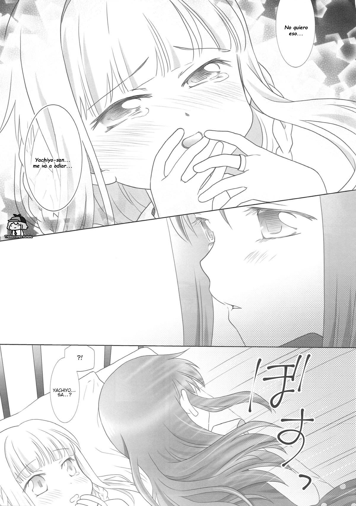 [pecon (Kino)] Houkiboshi to Kaketa Tsuki (Puella Magi Madoka Magica Side Story: Magia Record) [Spanish] [Kuhaku] [Digital] image number 12