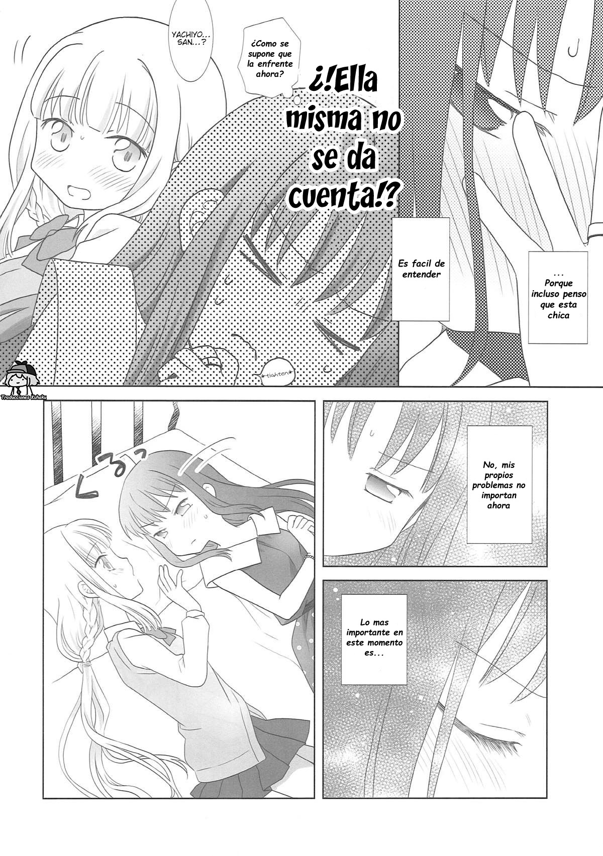 [pecon (Kino)] Houkiboshi to Kaketa Tsuki (Puella Magi Madoka Magica Side Story: Magia Record) [Spanish] [Kuhaku] [Digital] image number 13
