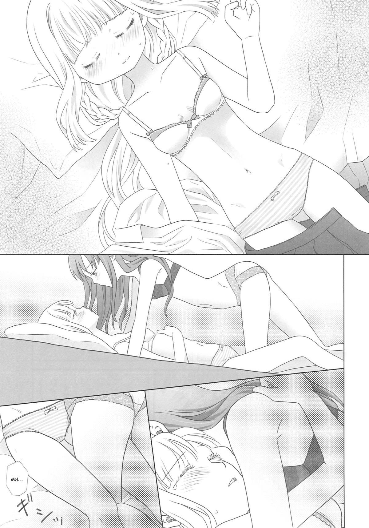 [pecon (Kino)] Houkiboshi to Kaketa Tsuki (Puella Magi Madoka Magica Side Story: Magia Record) [Spanish] [Kuhaku] [Digital] image number 18